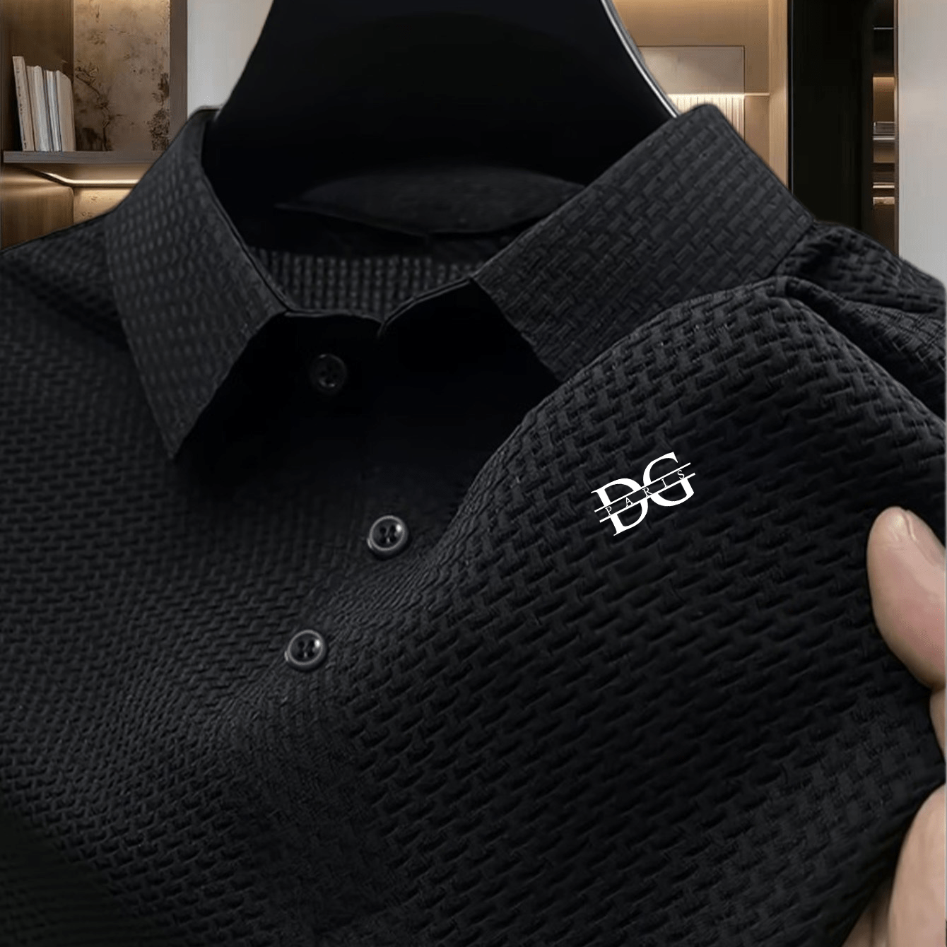 TEMU Back-to- Size Men's Shirt, Summer Short Sleeve Athletic Casual Dress Shirt Top, Plus Size Men's Business Casual Shirt