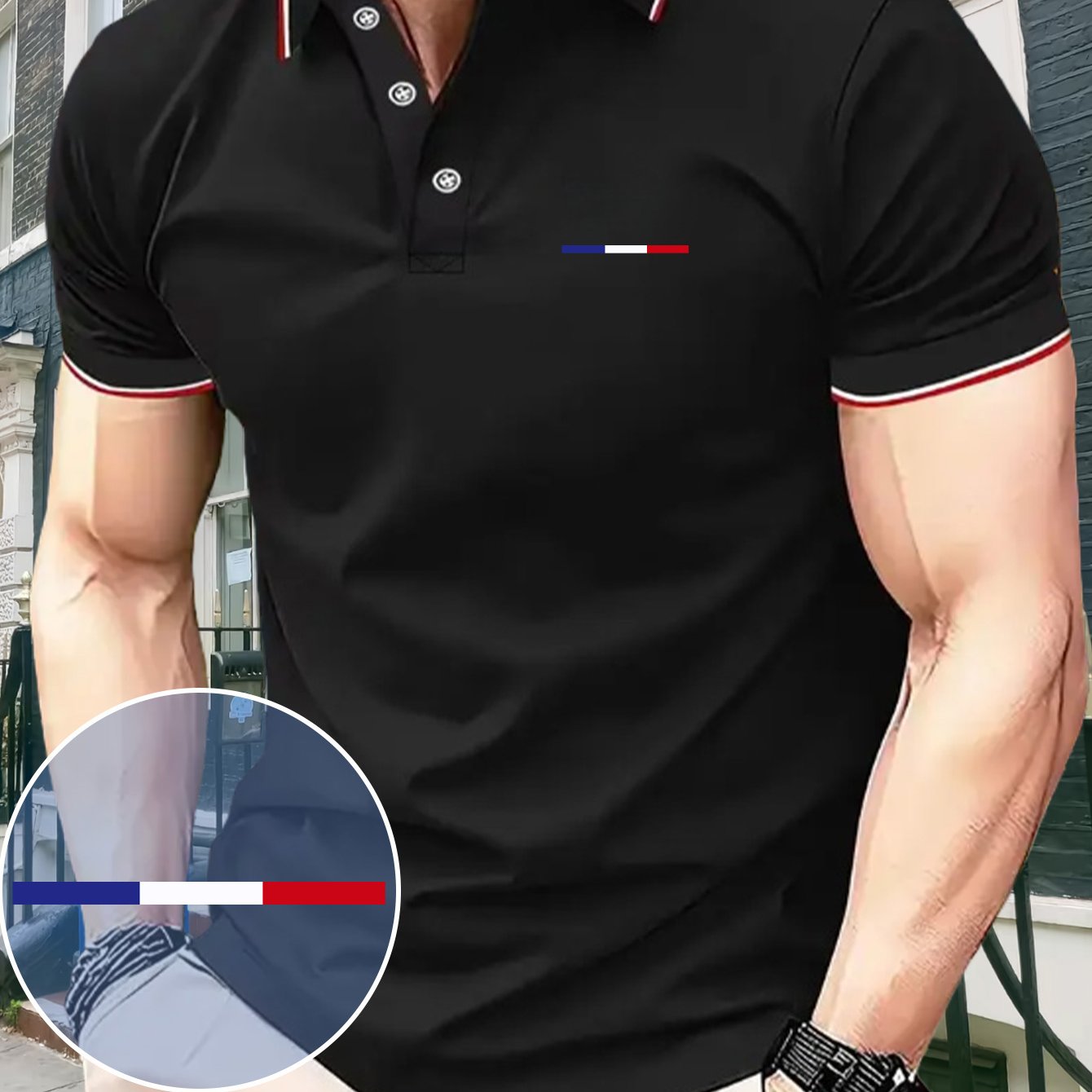 TEMU Summer New Short Sleeve Men's Casual Plus Size Shirt, Oversized Men's Outdoor Sports Casual Light Business Short Sleeve Top, Plus Size