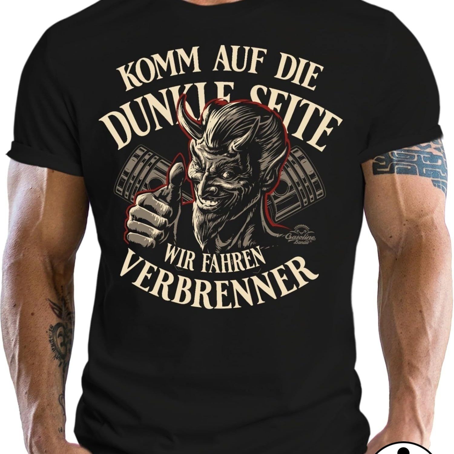 Image of Men's Vintage Car Enthusiast T-shirt | , Casual Crew Neck, Soft Fabric, Print Graphic T-shirt - For , Suitable For , Featuring Humorous Car Quotes, Durable Prints, Ideal For Weekend Casual Wear
