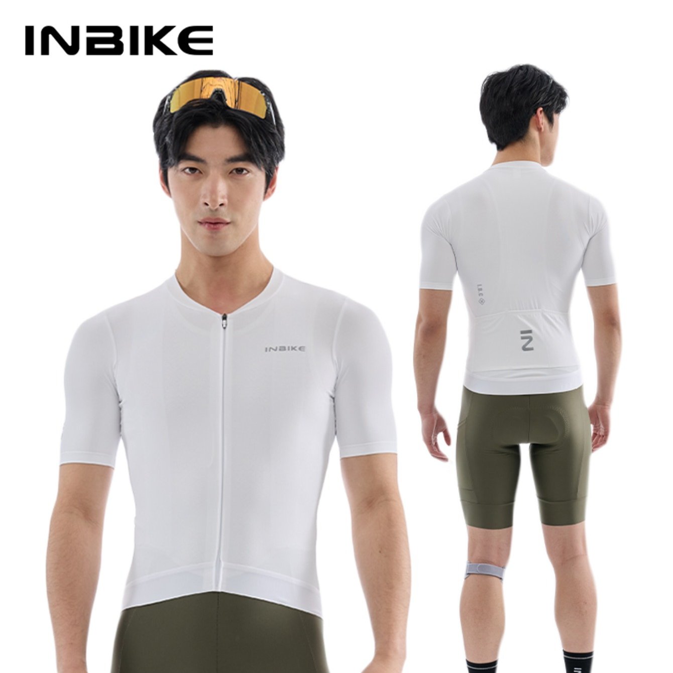 Inbike 's Spring Summer Breathable Moisture-wicking Short Sleeve Cycling Top Road Bicycle Jersey