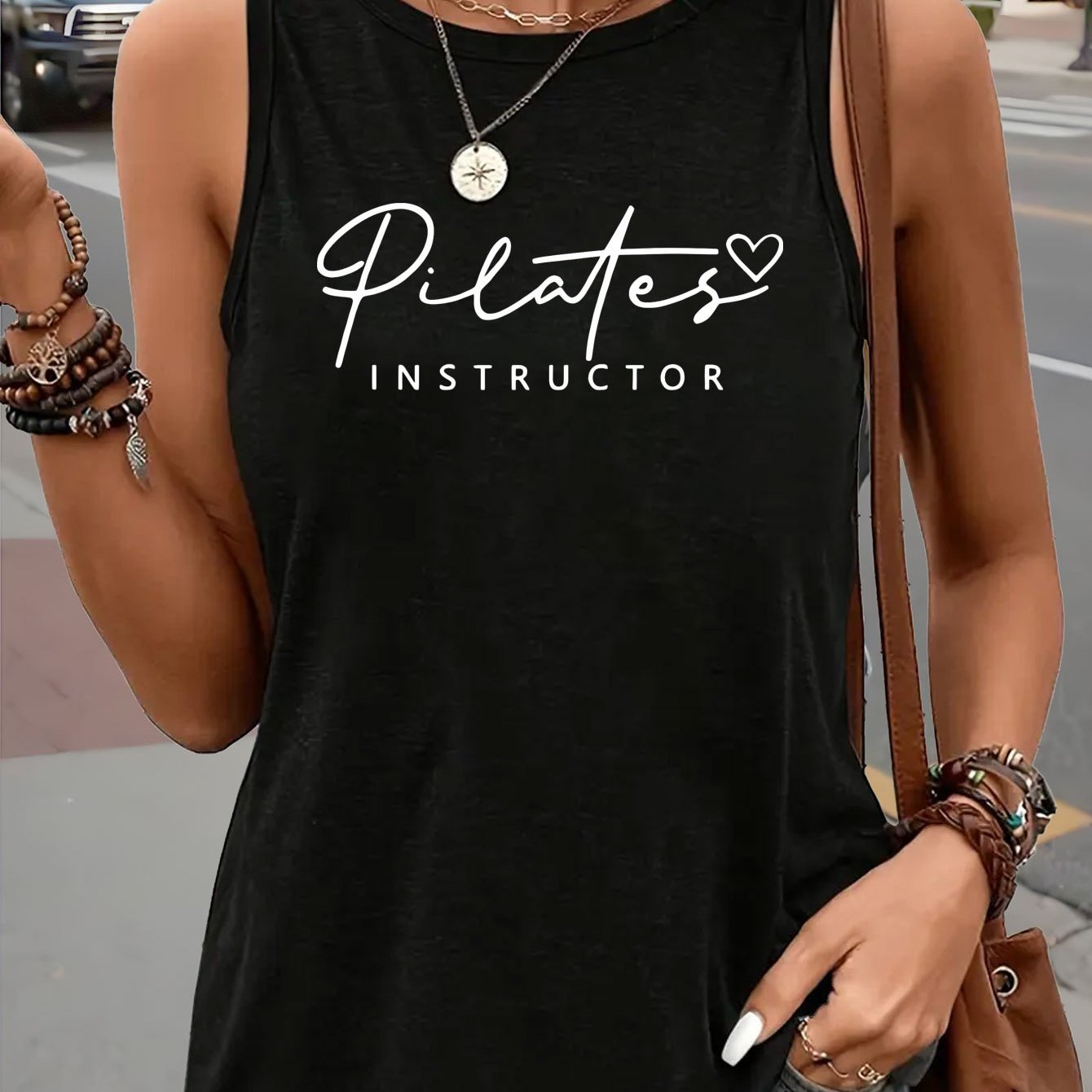 TEMU Abbigliamento per Appassionate di Yoga e Pilates | Canotta da Donna Senza Maniche - Design Stampato, Confortevole, Delicata , Traspirante e