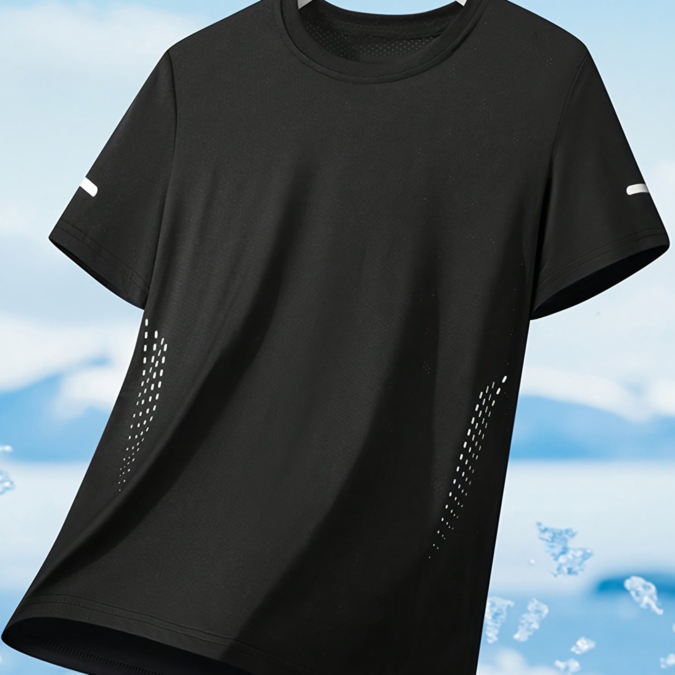 E-shop Damen Sommer-Oberteil mit kurzen Ärmeln, schnelltrocknend, atmungsaktiv bequem, geeignet für Sport, Outdoor, Reisen, Freizeit, Workouts
