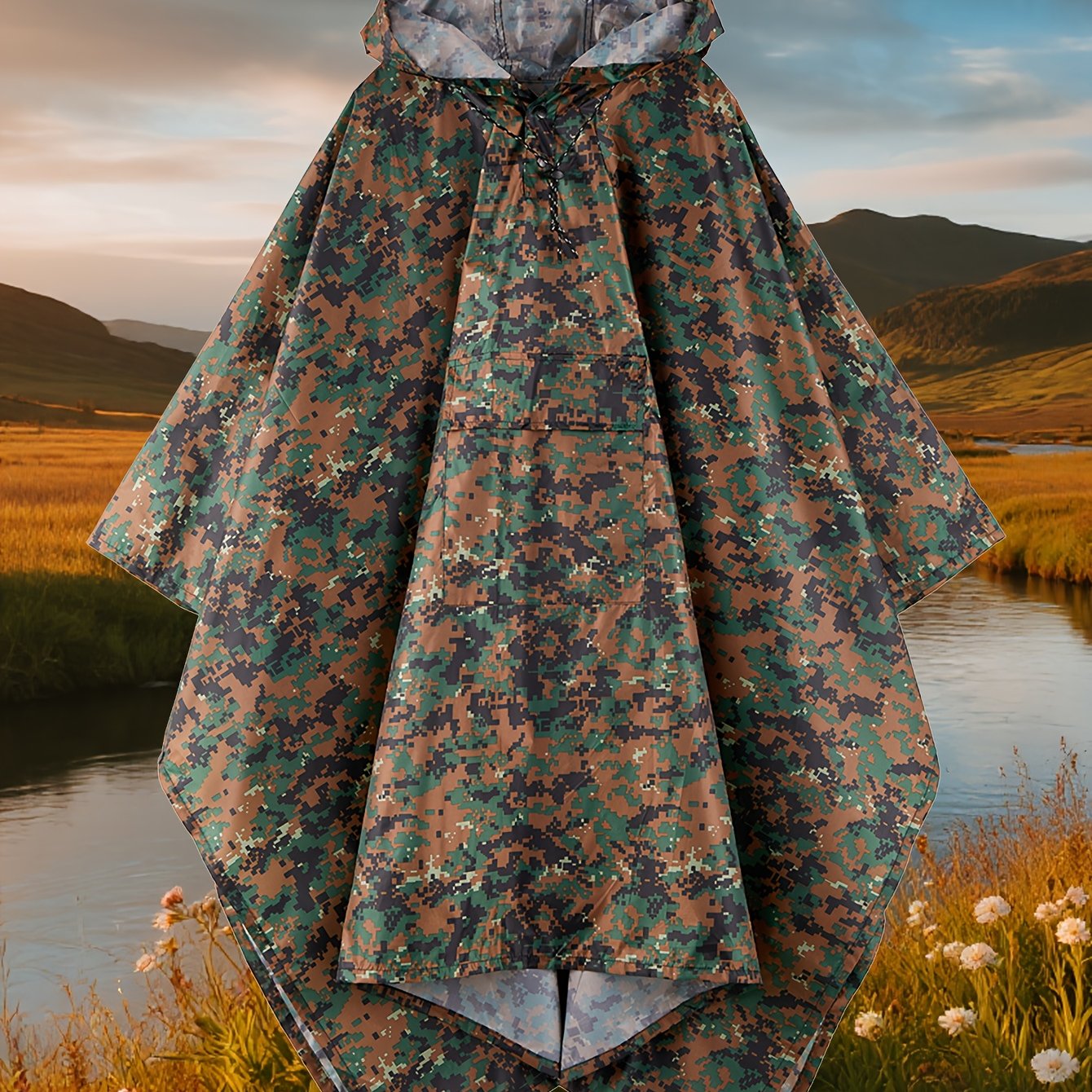 Plus Size Rain Ponchos For Lightweight Raincoat, Plus Size
