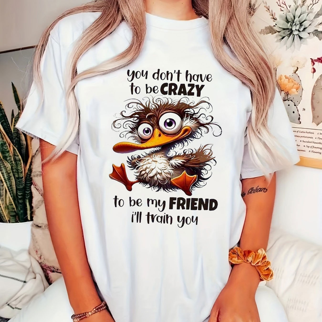 TEMU Plus Size - Plus Size - Plus-size Women's Short-sleeve Round Neck T-shirt For Spring And Summer Featuring A Fun With 'you Don't Have To To Be '