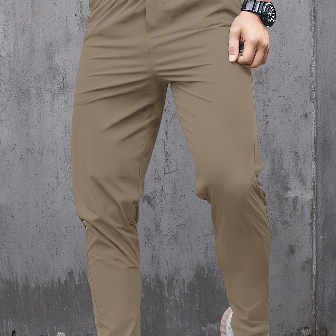 TEMU Los pantalones largos para hombres, nuevos estilos de y otoño con cintas elásticas en los puños, casuales para casa, deportivos , verano, ,