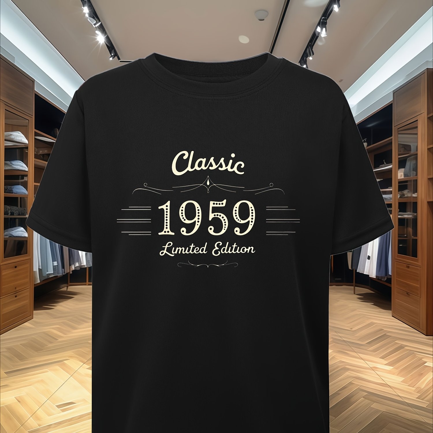 TEMU 's Casual Short-sleeve T-shirt, Round Neck Polyester Top, Machine Washable, Ideal For Summer Outdoor Activities, Summer Casual Wear | Round Neck