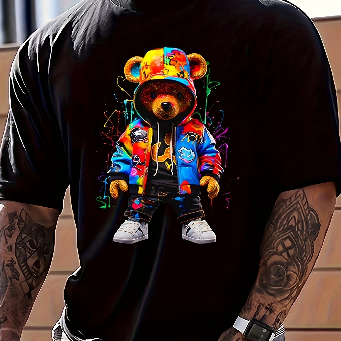Men' Casual Sporty Business Fashion T-shirt