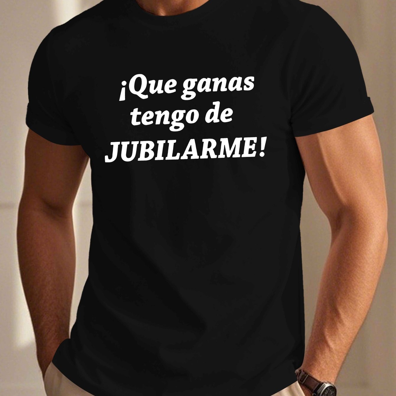 TEMU Camiseta de Manga Corta para Hombres Verano Camiseta Superior