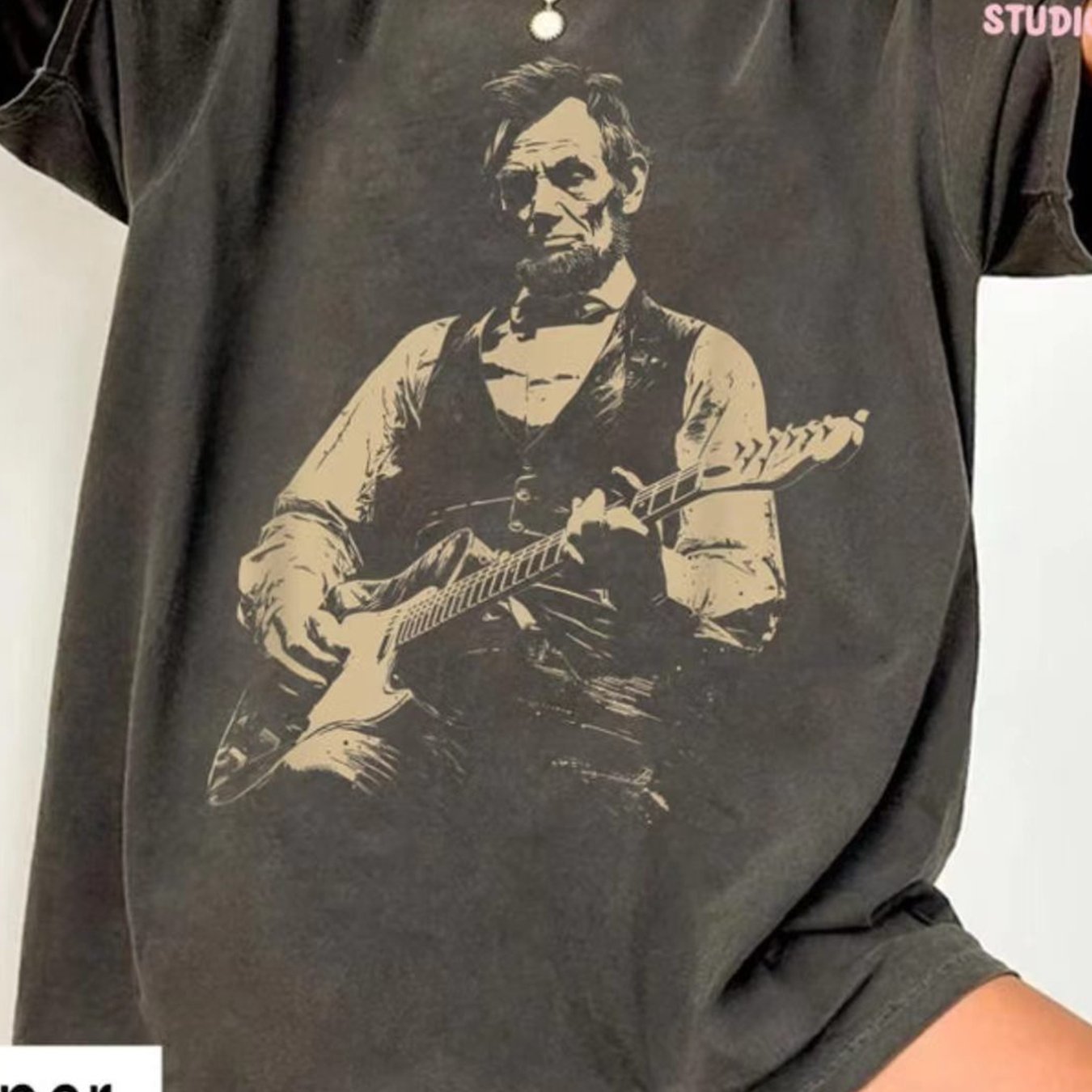 TEMU 230g Washed Women's Vintage T-shirt 90s Retro Graphic Tee Crew Neck Short Sleeve Y2k Top Casual Fashion Basic For Work Vacation Casual Attire