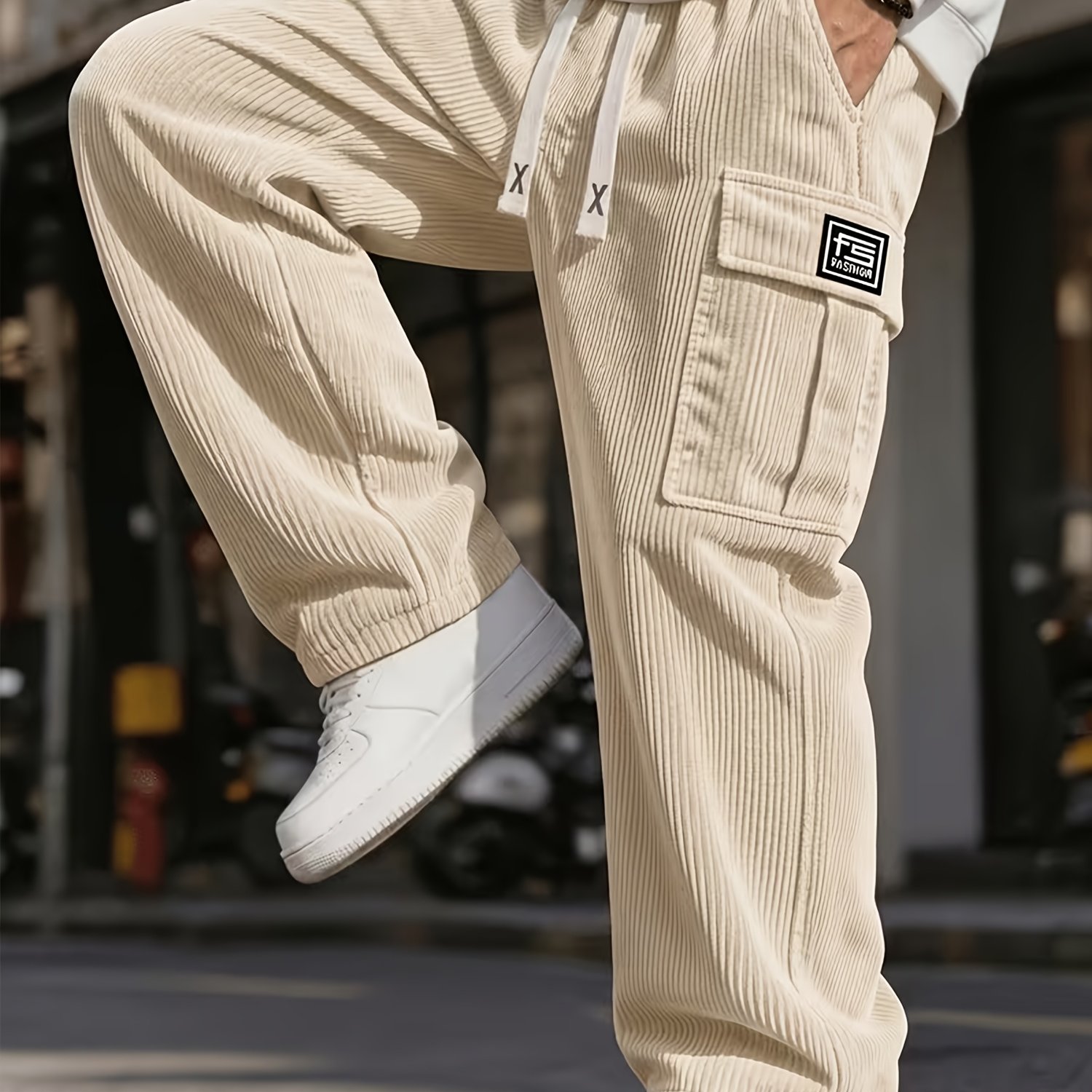 TEMU Pantaloni da qualit� | Pantaloni casual in velluto a /inverno da , lavabili in lavatrice, vestibilit� , pantaloni cargo da , pantaloni lunghi in