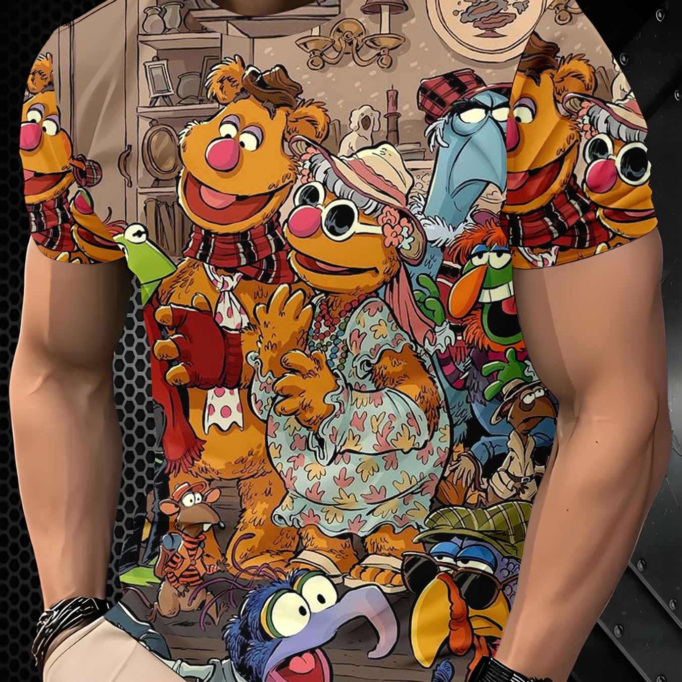 TEMU Graphic Print T-shirt For Men, Perfect For Casual And Everyday Wear