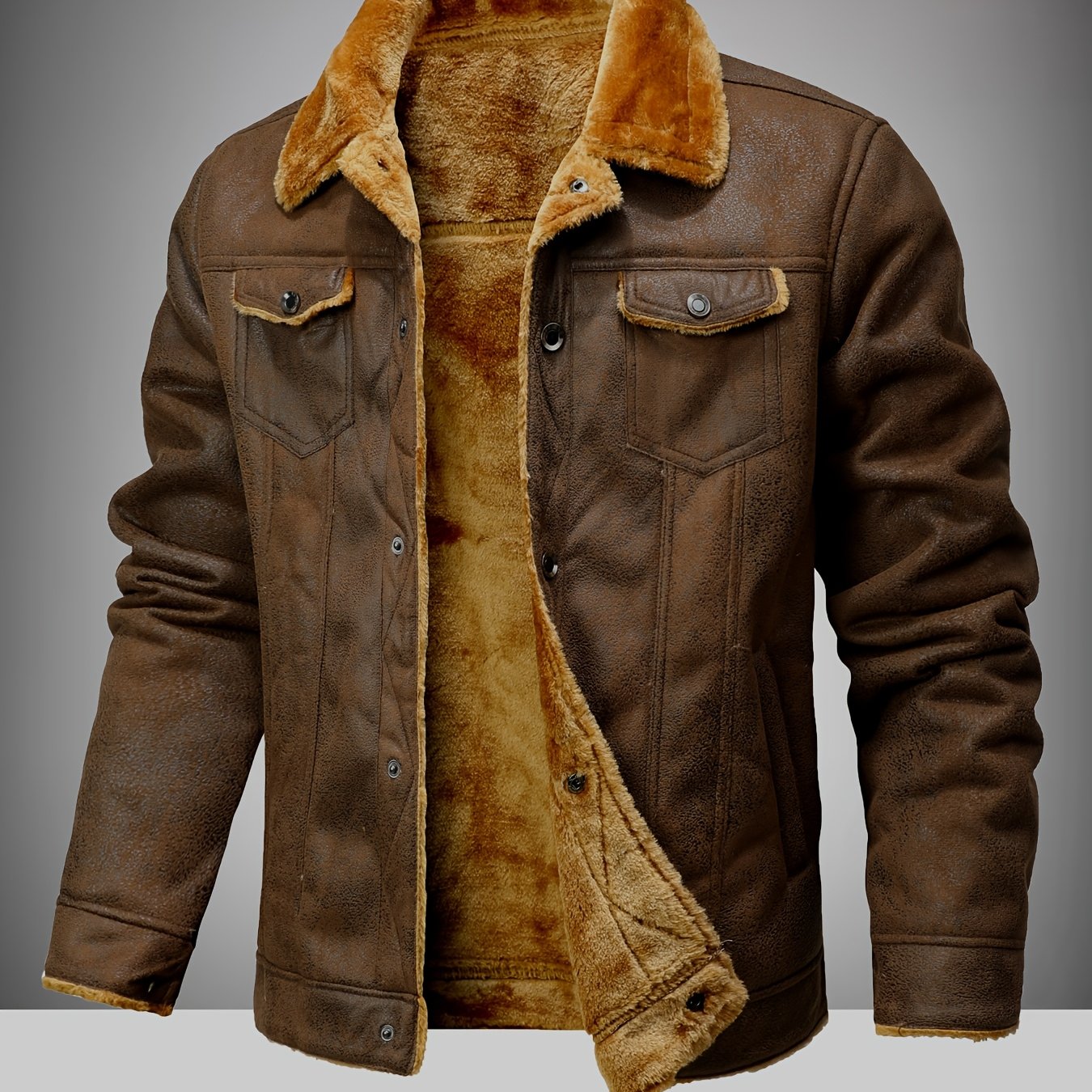 TEMU Men' Weather Thickened Insulated Jacket, Men's Sportswear And Functional Insulated Jacket, A Popular Category In European And American Winter