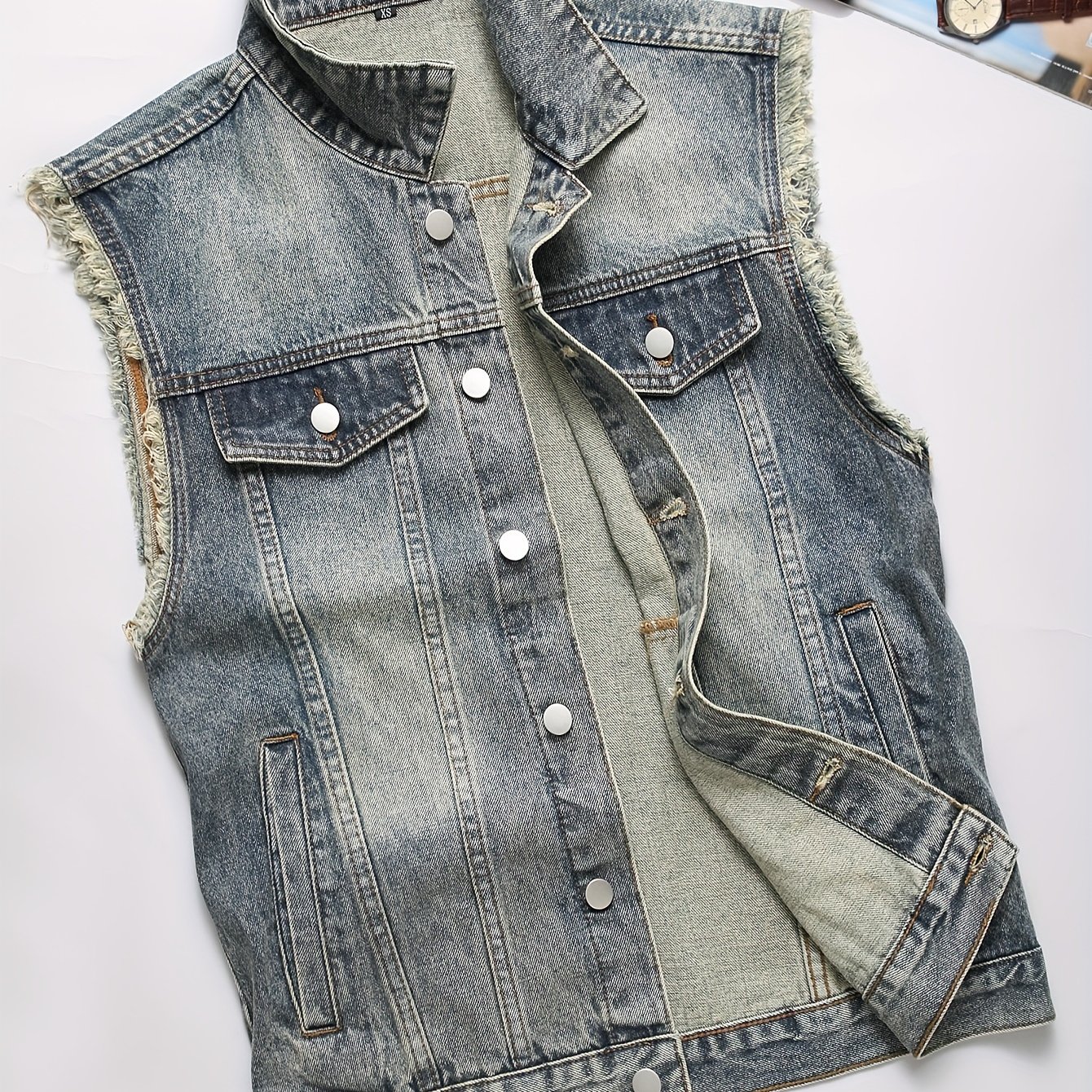 Men's Denim Vest