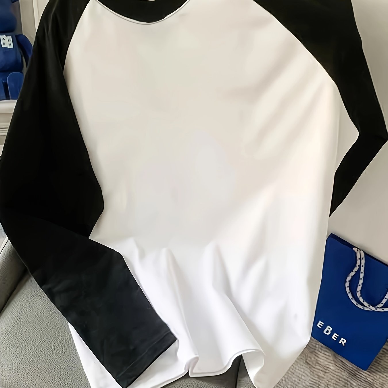 TEMU 2026 New Style Autumn And Long-sleeve Raglan T-shirt For Boys