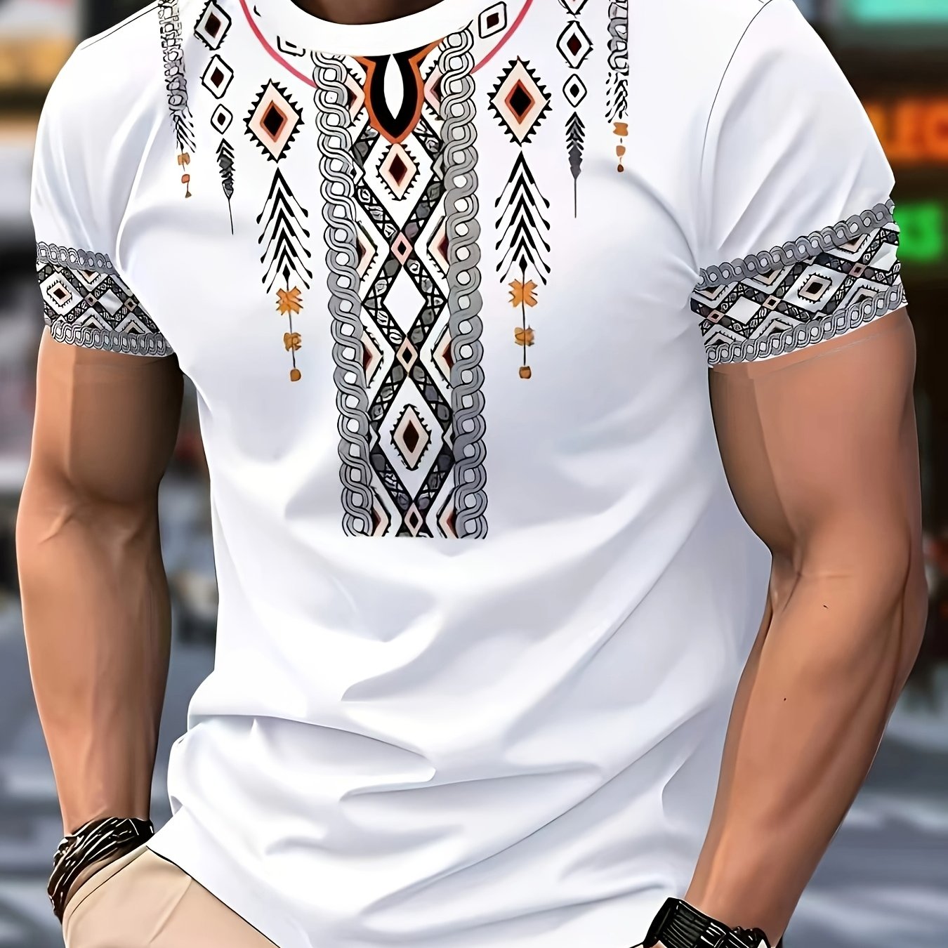 TEMU Men's Novelty T-shirt