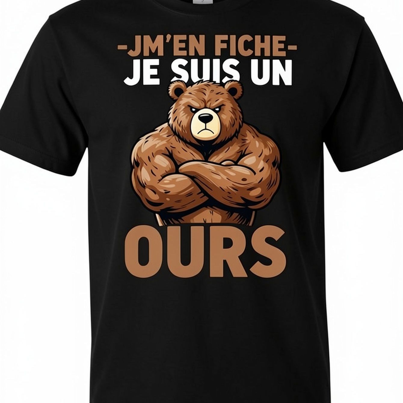 TEMU T-shirt et Humoristique | Style Décontracté, Col Rond, Légèrement Extensible, Coupe Standard, Motif Géométrique, Parfait pour Hommes, Vêtement