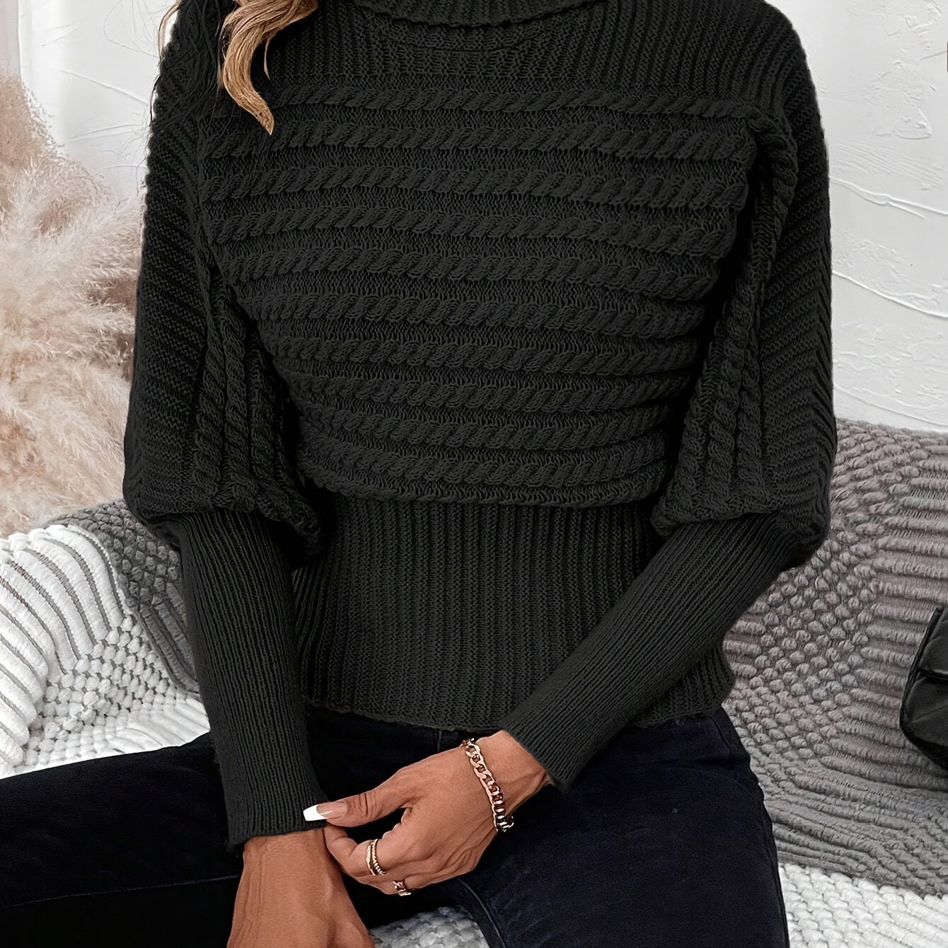 New Autumn And Winter Solid Color Long-sleeve Pullover