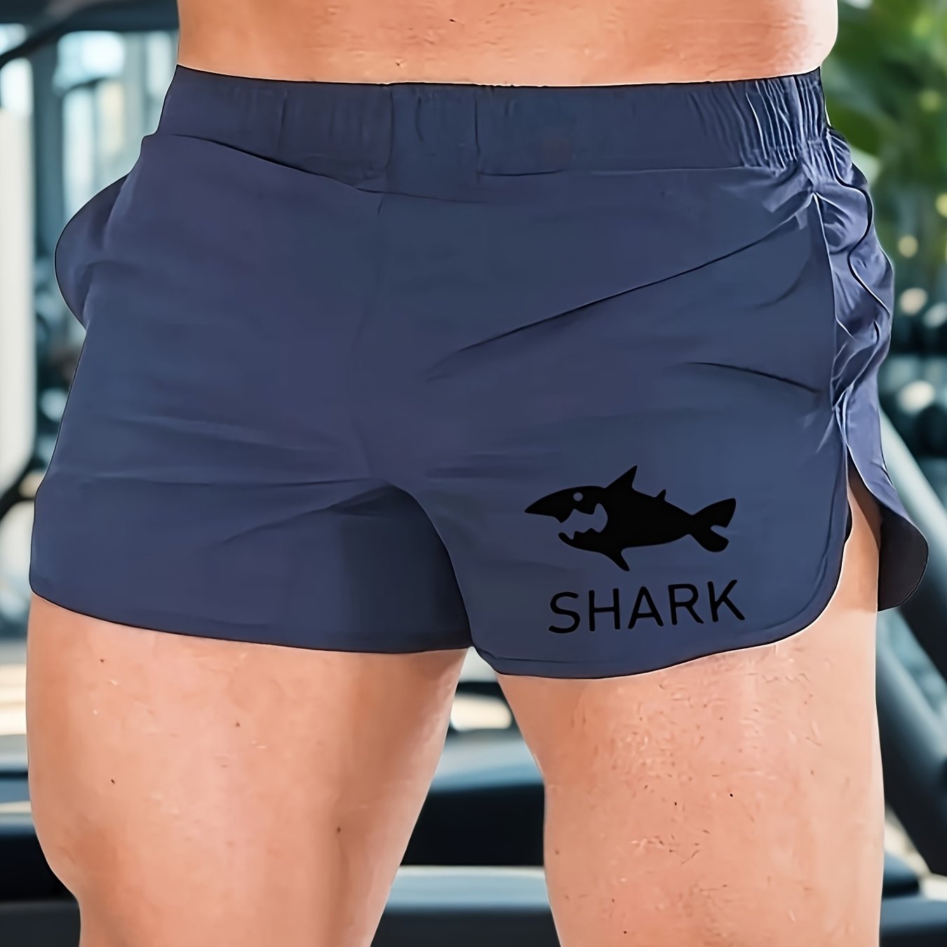 TEMU Fitness Block Outdoor Breathable Quick Drying Beach Hot Pants Summer Men's Sports Shorts Running