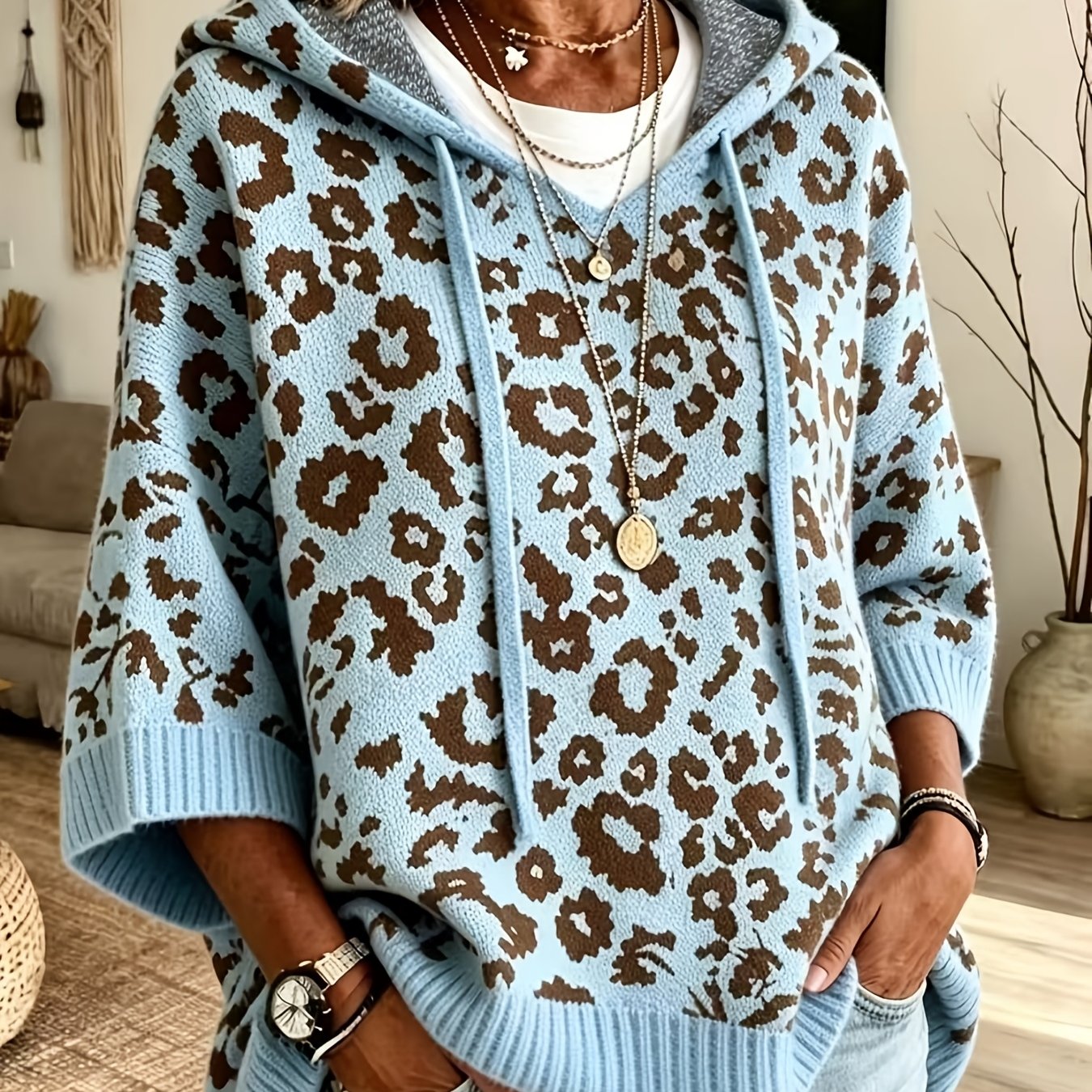Image of European And American Spring And Summer Elegant Fashion Trendy Versatile Pullover Long-sleeved Sweater Women's Top