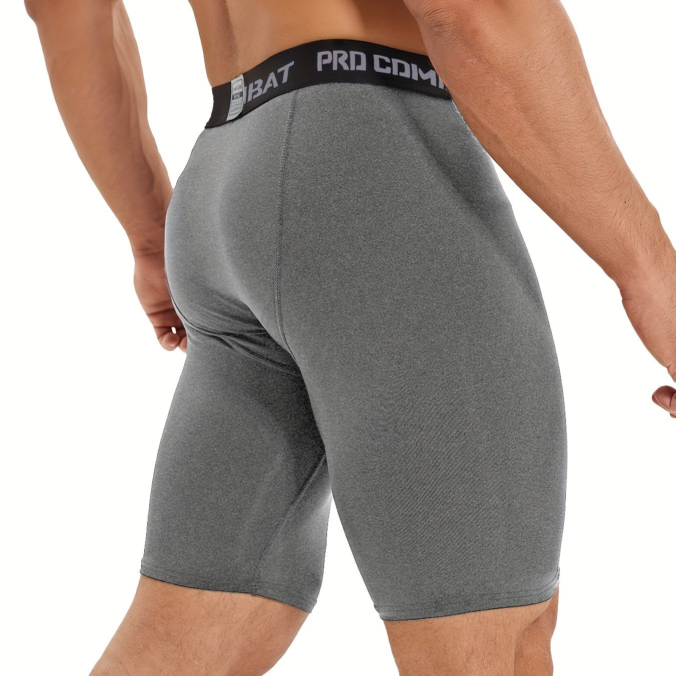 Men's Quick Drying Compression Sports Boxers Shorts Athletic - Temu