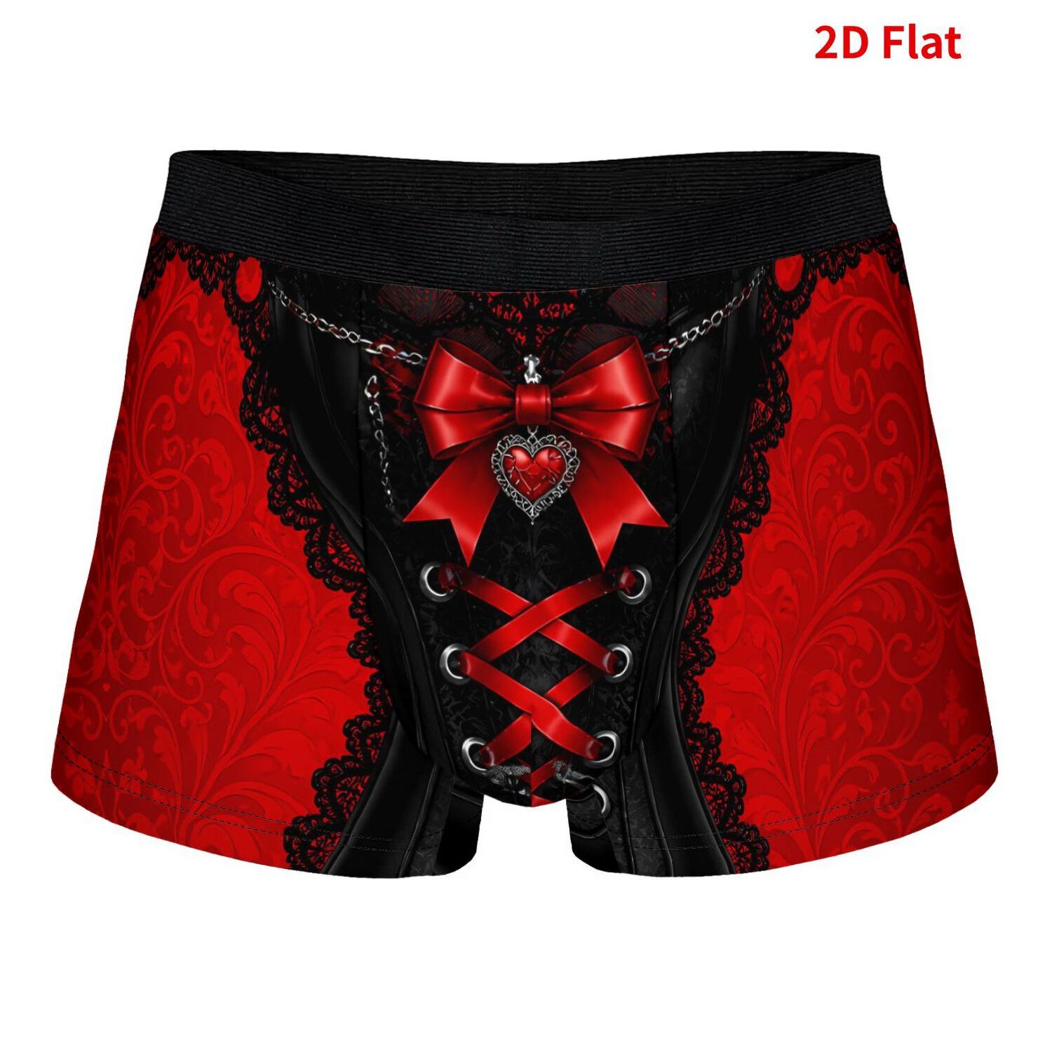 TEMU 2d Print Design Unisex Stretchable Underwear For Gift