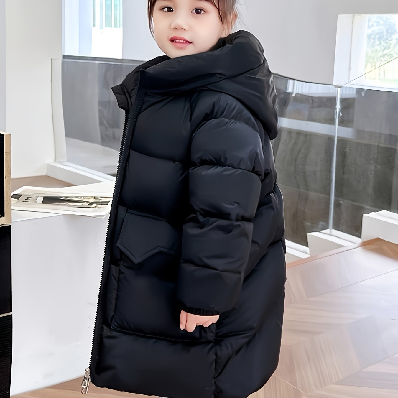TEMU Veste à capuche décontractée et tendance pour garçons et filles, style, durable et esthétique, à double fermeture éclair, et , style tendance