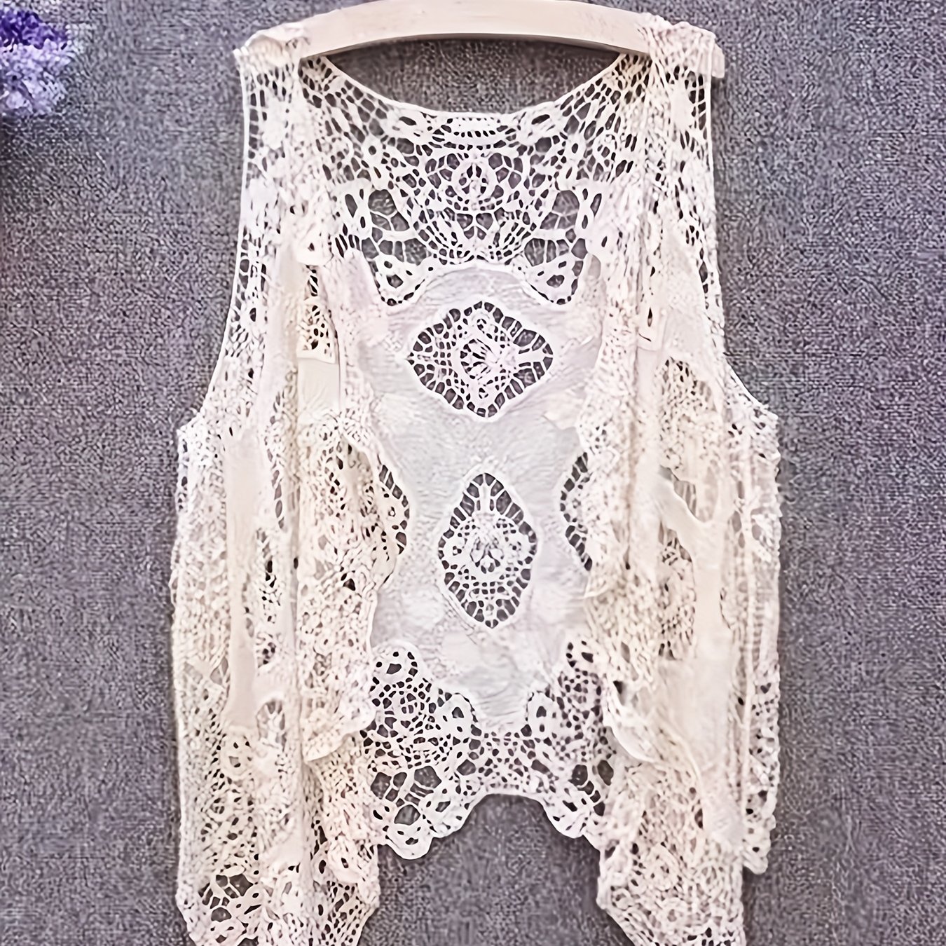 Leisure Bohemian Sleeveless Folk Cardigan