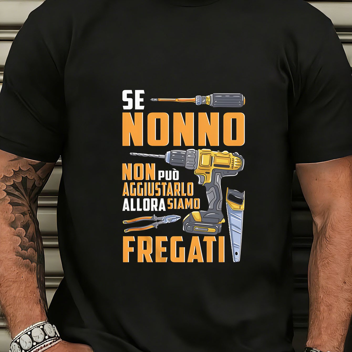 Maglietta Se Non Puo Aggiustarlo Stickersmurali.com