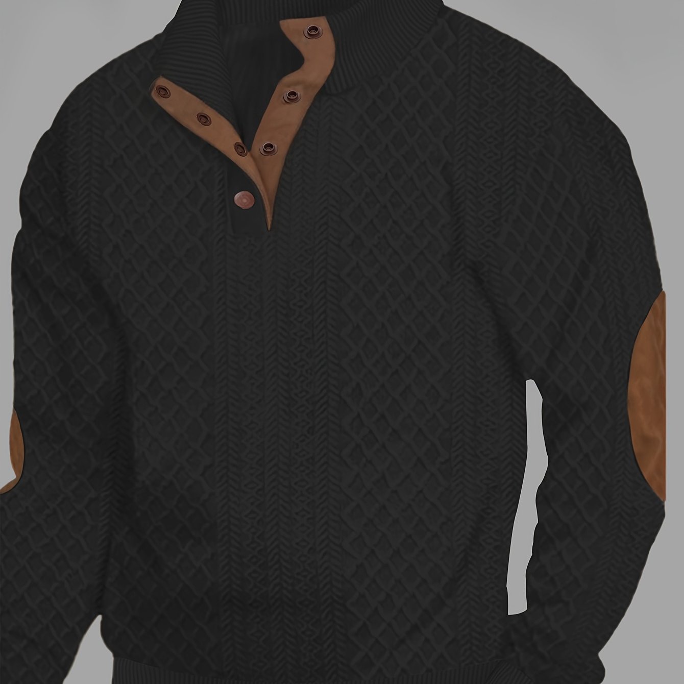 Spring And Autumn Oversized Men's Casual Sweatshirt Jacket, Fashionable Soft Comfortable Outerwear, Plus Size