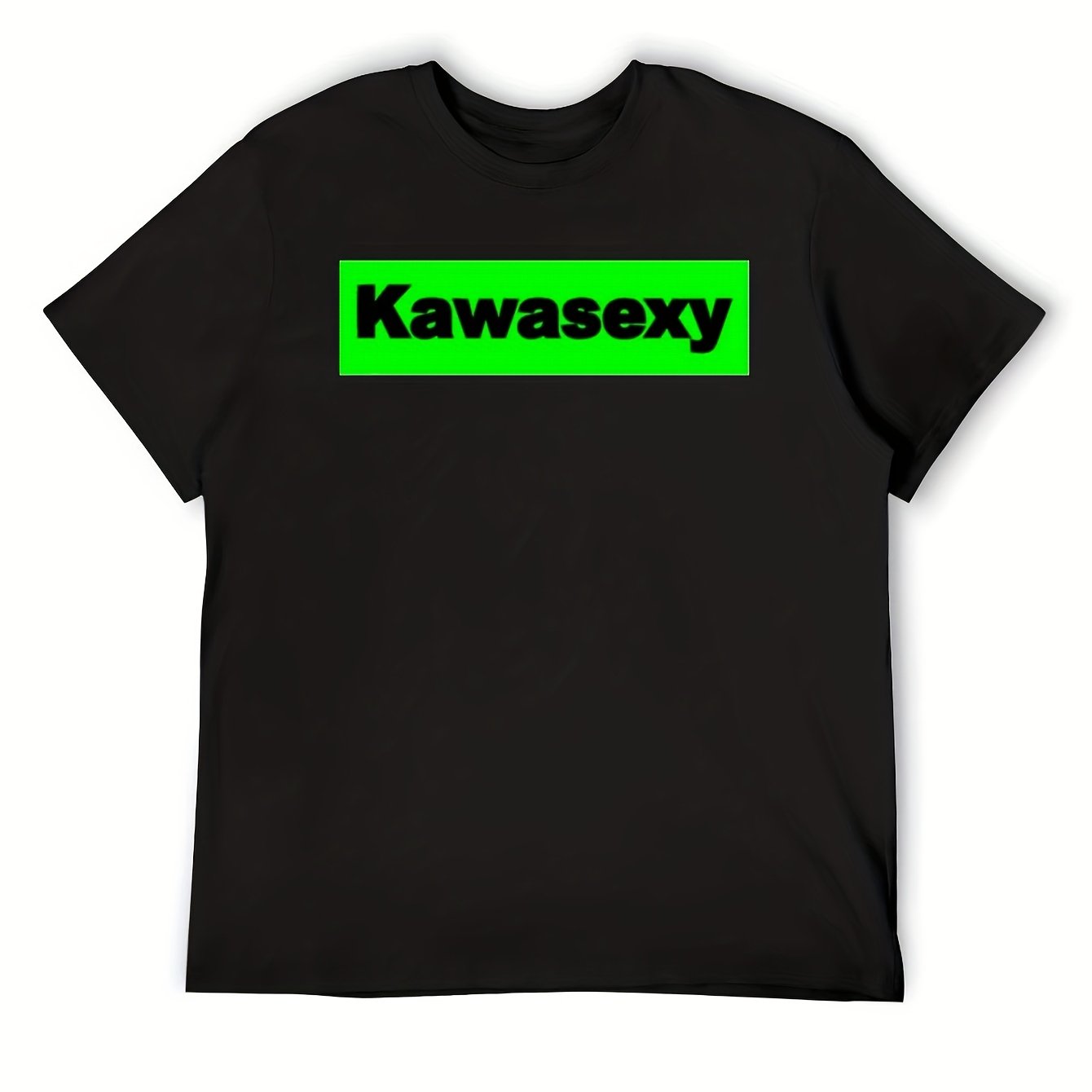 TEMU Kawasexy Logo T-shirt Clothing Aesthetic Clothing Mens Shirts Graphic Tee
