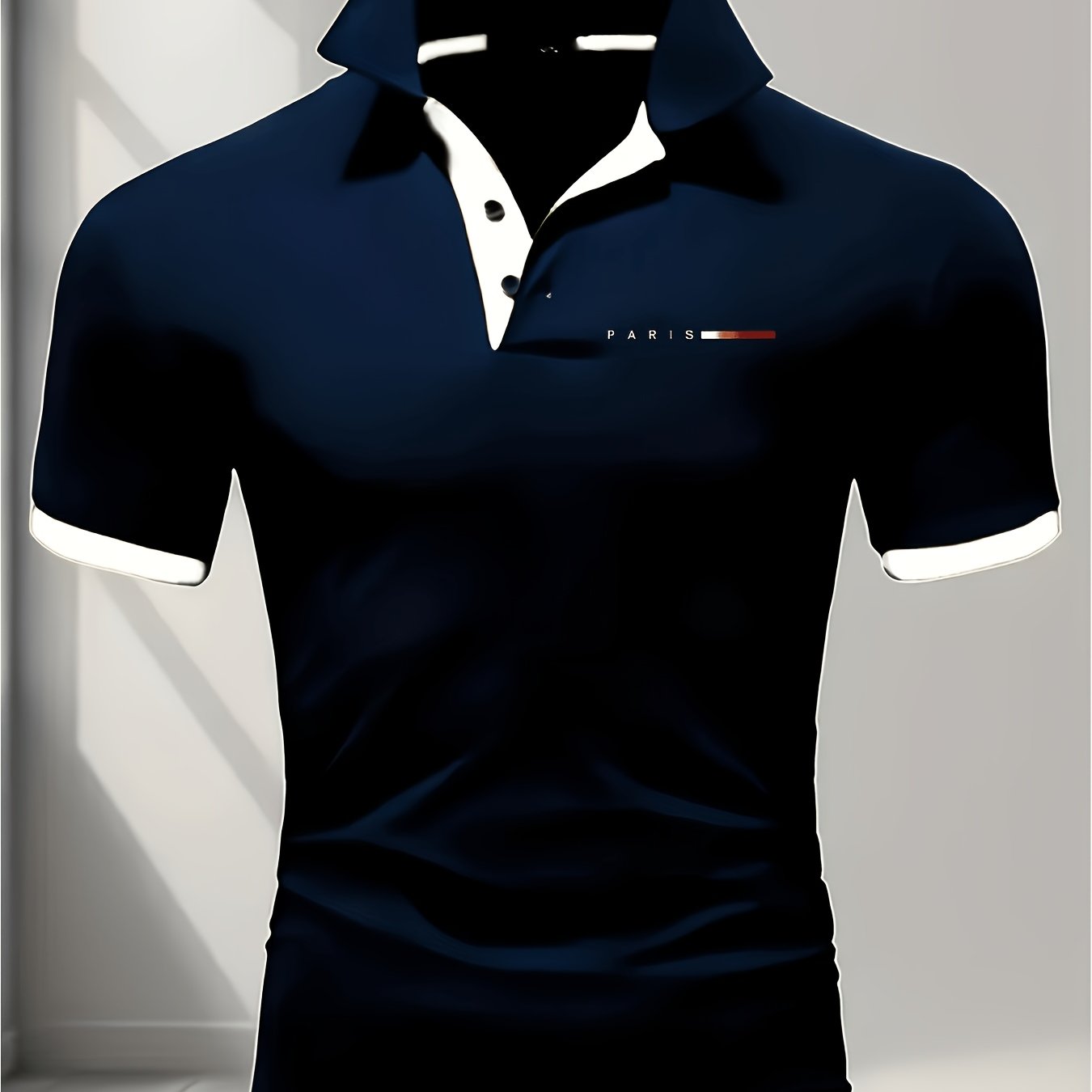 TEMU Men's Shirts, Men's Golf Shirts, Men's Short-sleeve T-shirts, The For Summer Golf And Baseball Wrinkle-resistant