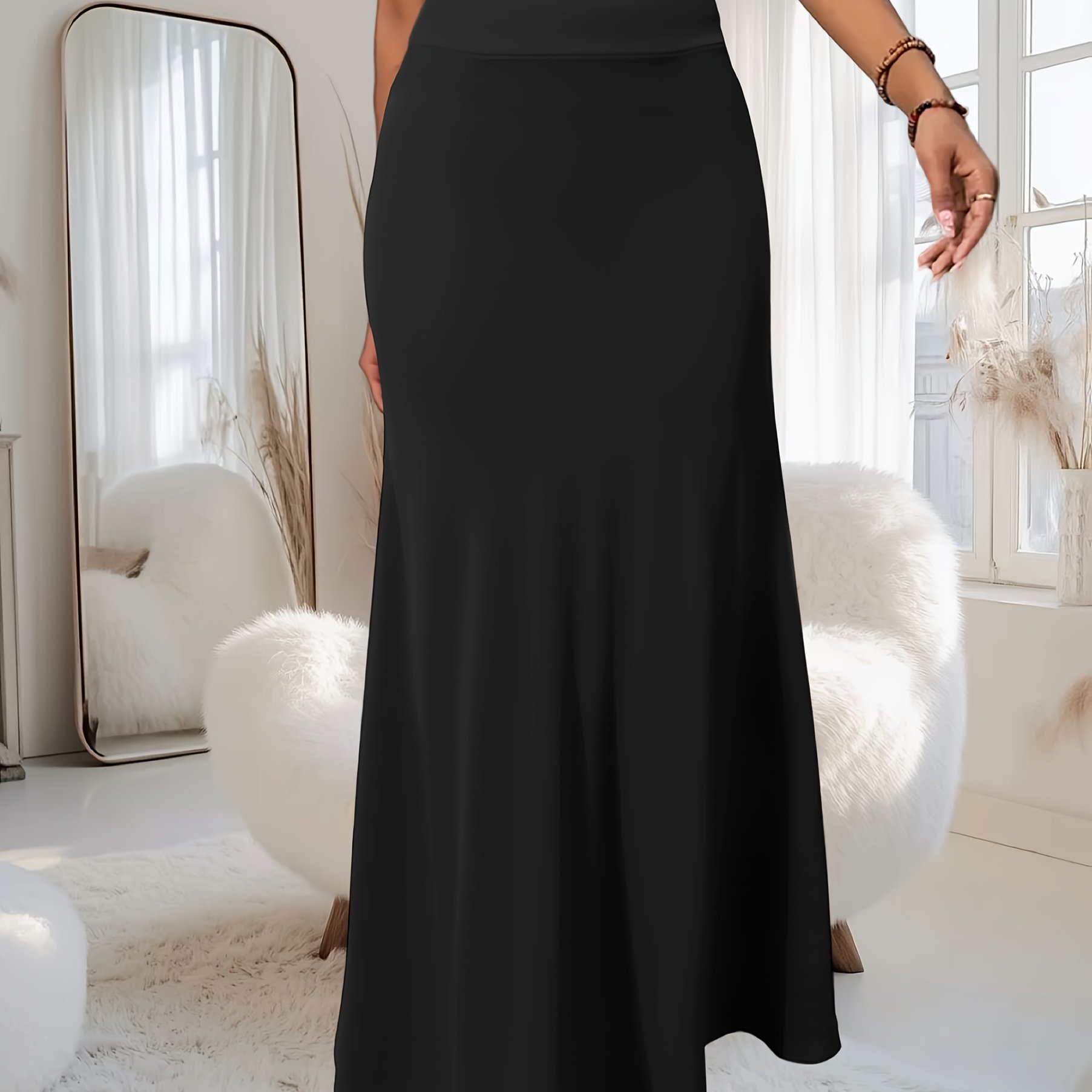 E-shop Must-Have für Frühling und Sommer! Neuer, hochtaillierter, dehnbarer Rock für Damen 2025 mit eleganter, ausladendem Design. Hergestellt aus