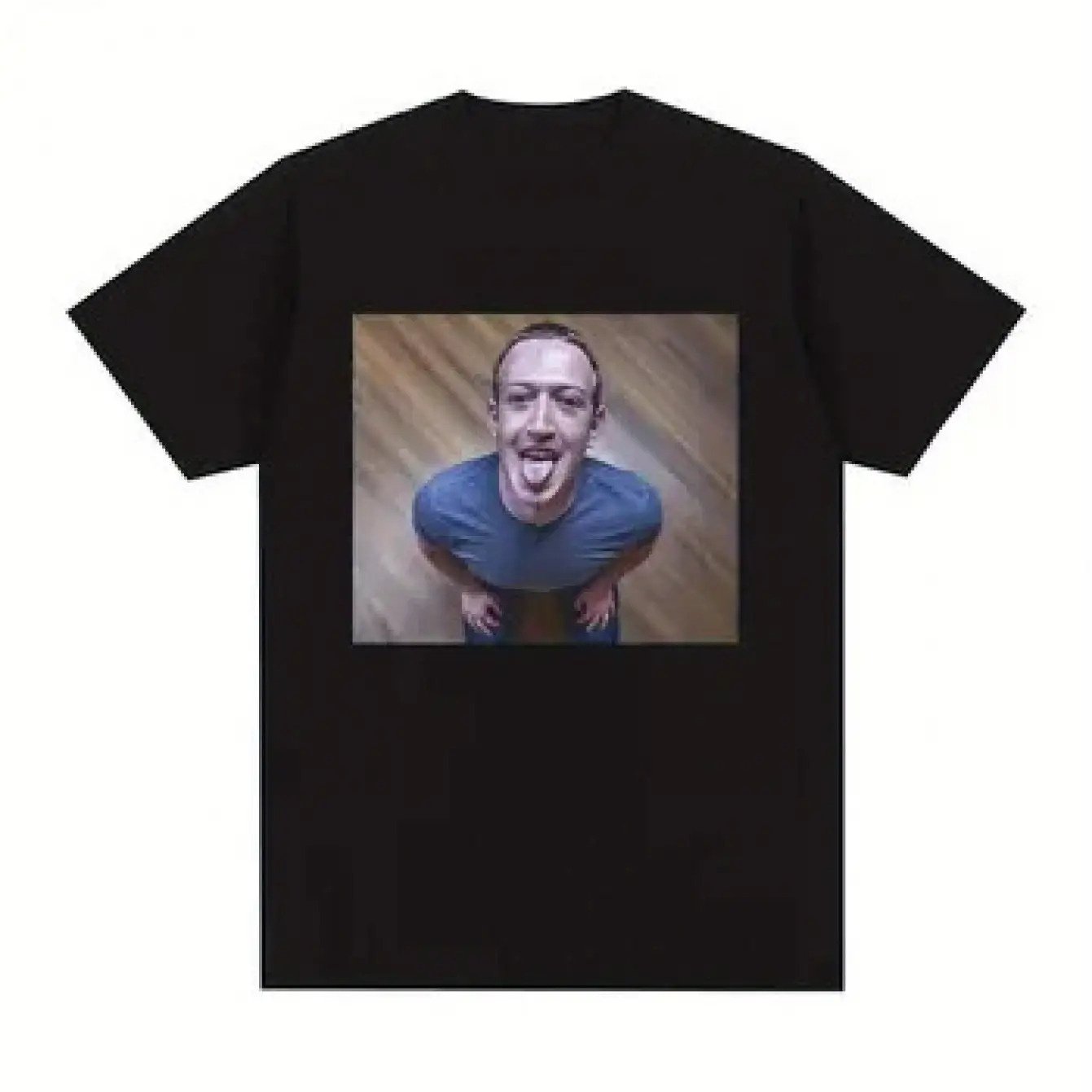 TEMU Funny And Quirky Internet Meme T-shirt- Parody Unisex T-shirt- Features High-quality Design, Making It A Perfect Gift For