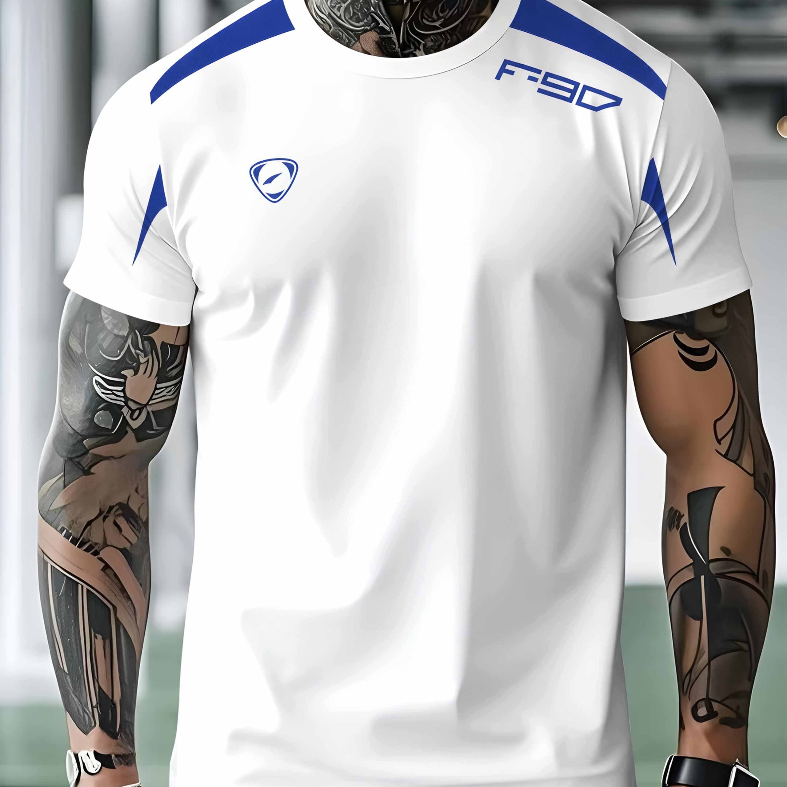 TEMU Casual Sport Short-sleeved Top