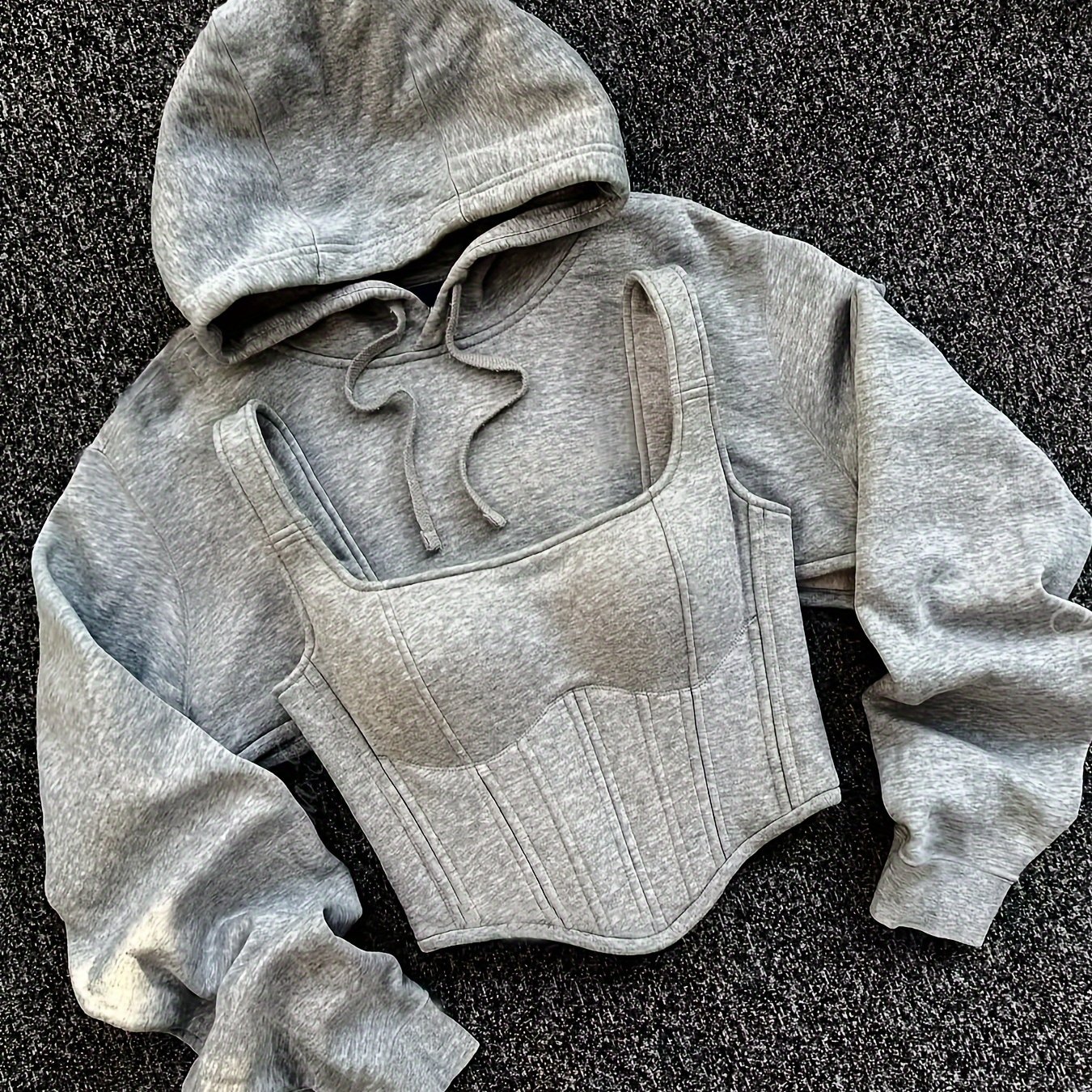 Sweatshirt Hoodie 2pcs Set