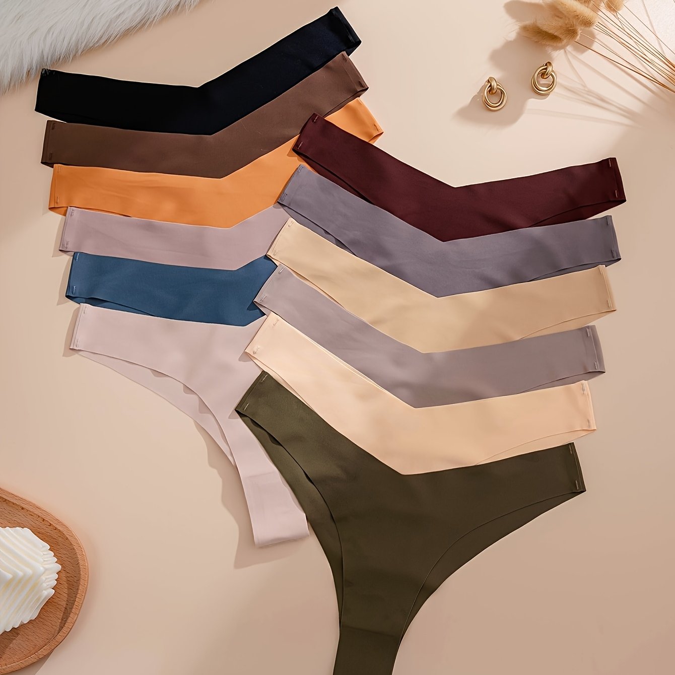 E-shop 12er Set Nahtlose Damen Unterwäsche