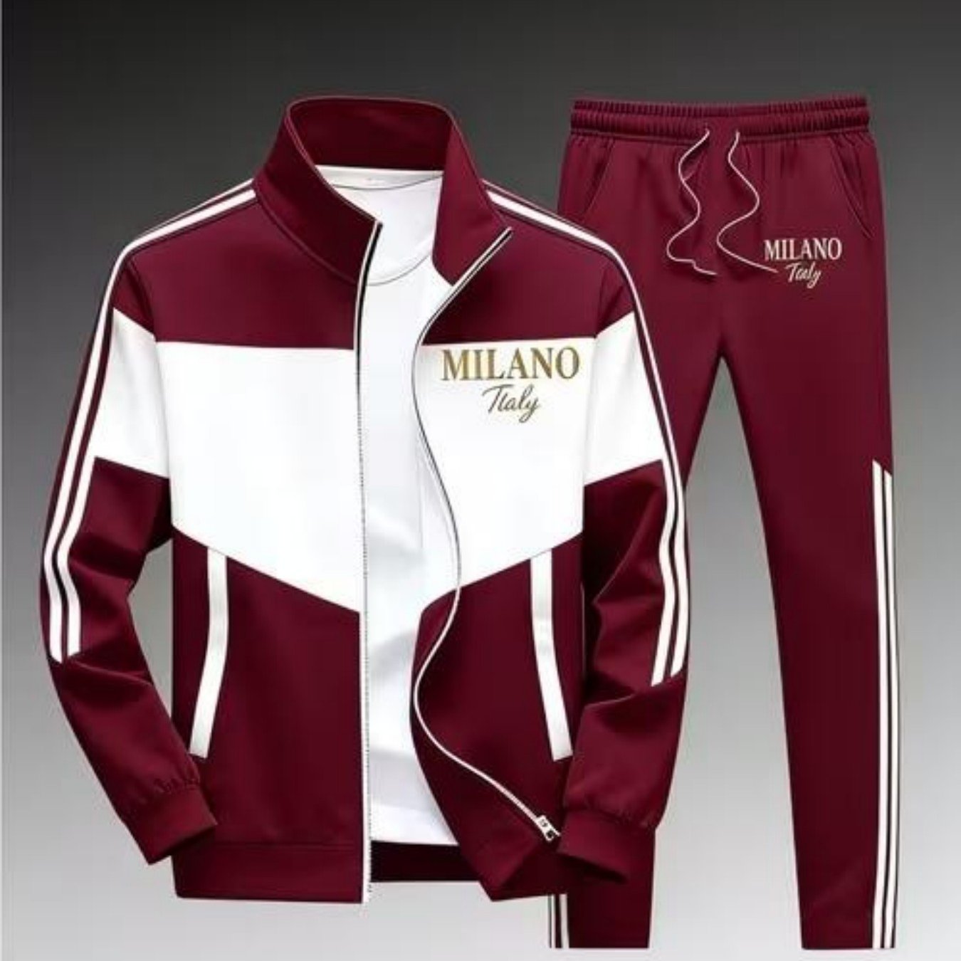 Image of 2026 European And American Men's Casual Sports Suits, Men's Sports Jackets, Men's Casual Sports Trousers Digital Printing, Home, Outdoor, Beach, Gym And , Men's Gifts, Father's Day Gifts