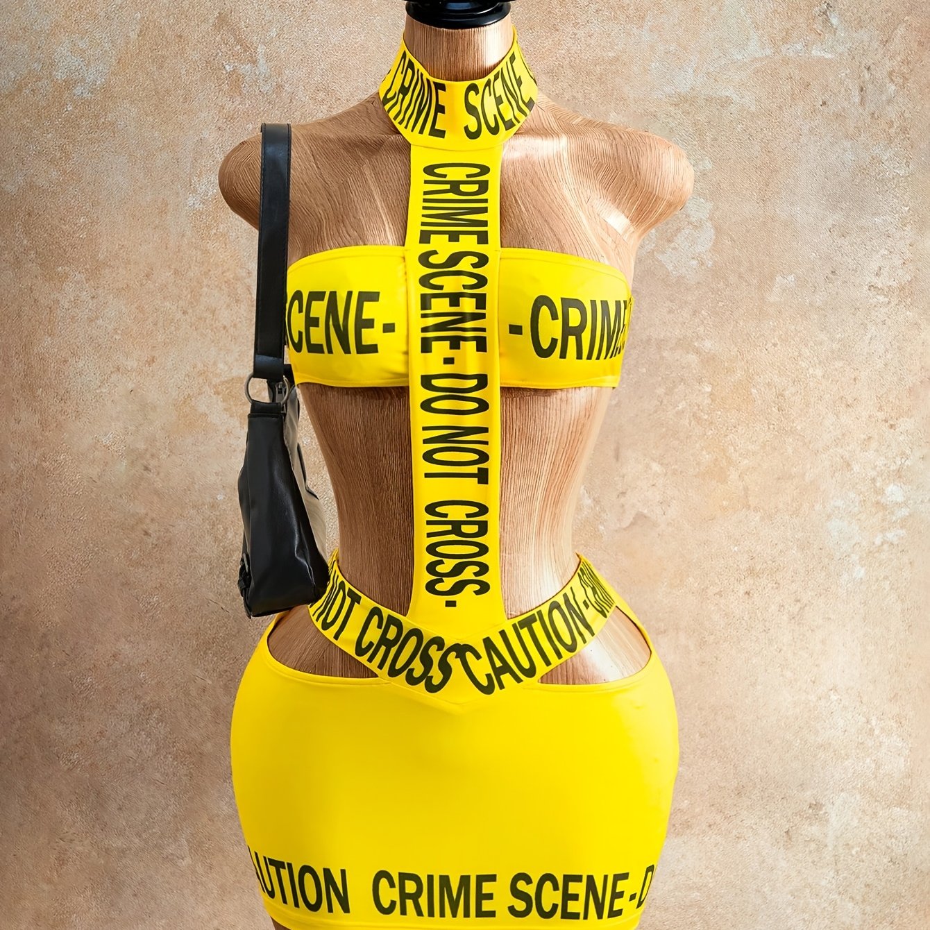 TEMU New Women's Mini Dress Tight And, With Printed Mesh And Slogan Graphics, Street Photography, Music Festival Parties