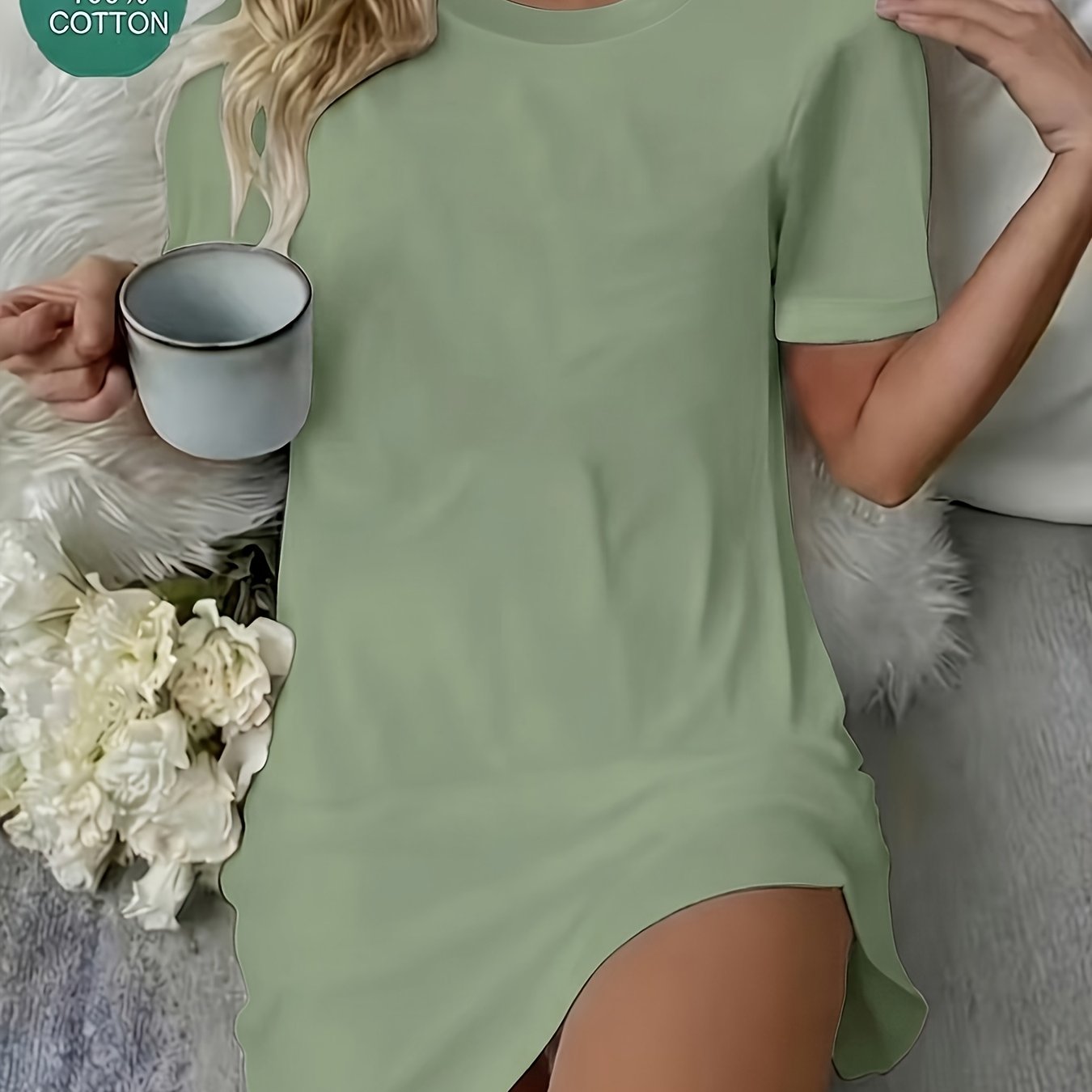 100% Spring/summer Plus Size Women's Valentine's Day Solid Color Printed Sweat-absorbent Breathable , High-quality Fabric New Arrival