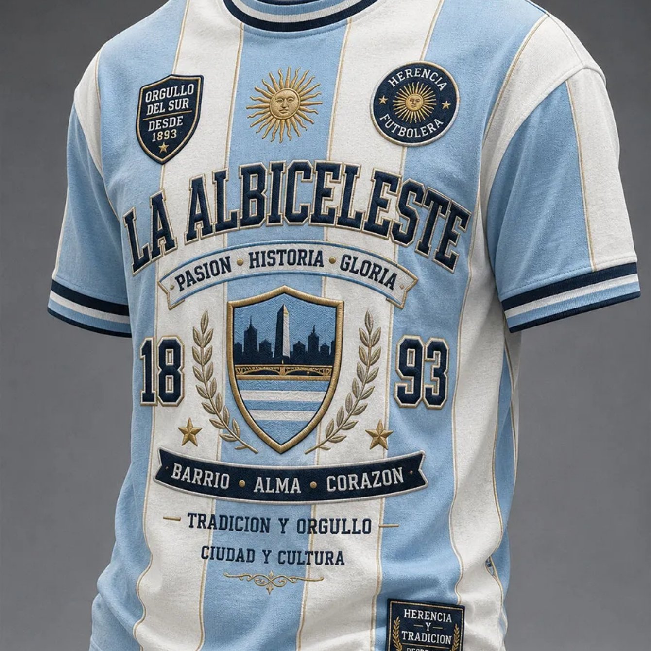Image of 2026 New Casual Football Jersey T-shirt, Suitable For Boys And Girls, Skin-friendly And Breathable, Ideal For Daily Wear, A Stylish , For Football Fans, Unisex