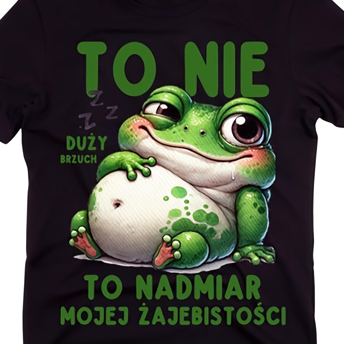 Mska Koszulka To Nie Duy Brzuch Men's Short Sleeve