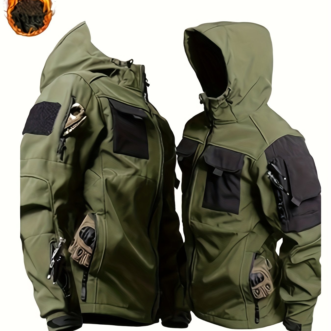   mens jacket fleece jacket outerwear 100 polyester   windproof warm comfortable suitable for outdoor sports hiking camping and