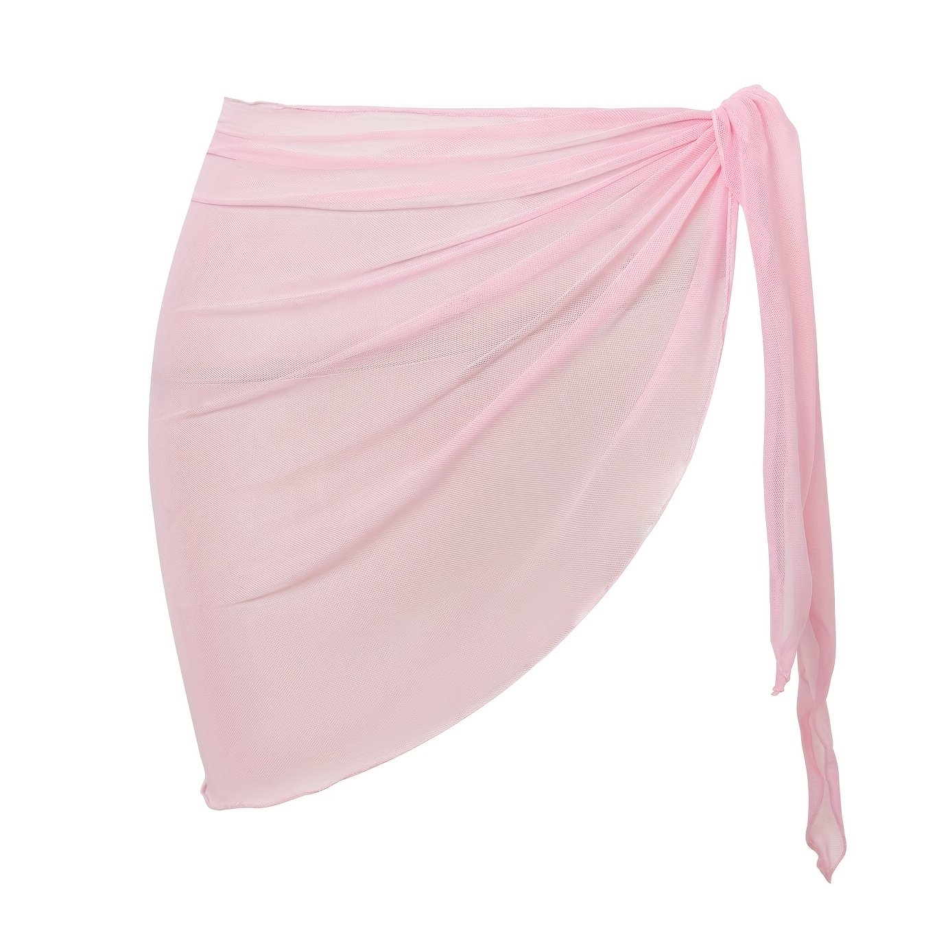 Image of Women' Color Beach Dress, Swimming Summer Beachwear, Women's Dress, Beach , Sexy Fitted Solid Color Chiffon Dress