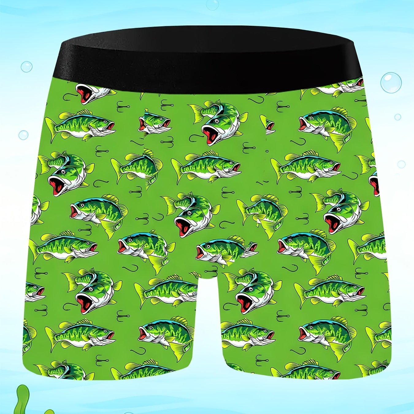 TEMU 1pc Men&;s Print Briefs, Breathable And Comfortable Underwear, Stretchy Athletic Quadrilateral Briefs, Men&;s Casual Underwear For Daily Wear,