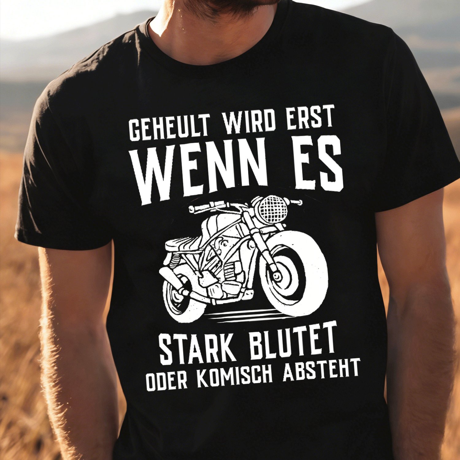 Men's & Women's Motorcycle T-shirt - Biker Motorcyclist Ride Chopper, , Unisex Round Neck Casual Shirt With Biker-themed Print, Machine Washable Suitable For Riding, Chopper , Wear