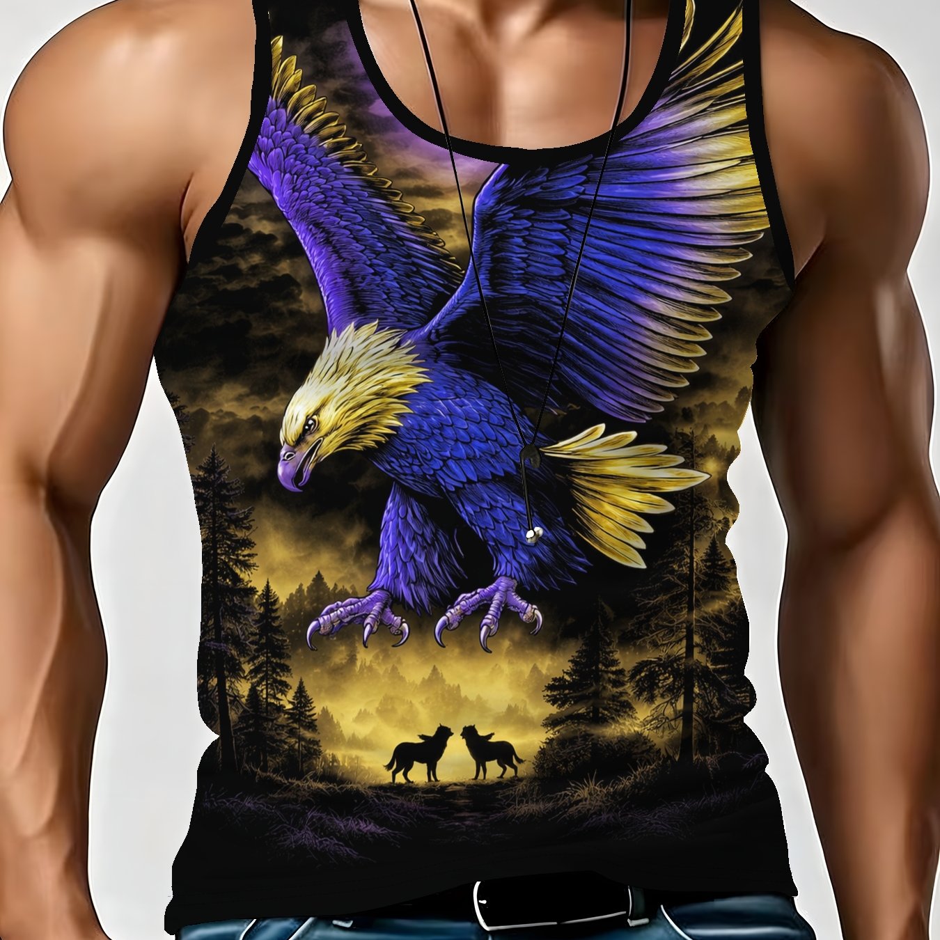 TEMU 's Summer Trendy Brand Street Style Minimalist Sports Vest Top