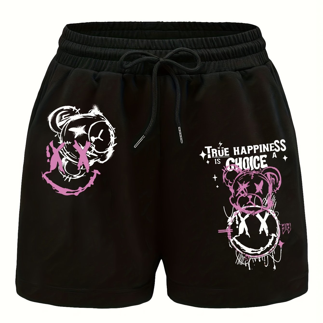 Targeted Development Trendy English Letter Shorts