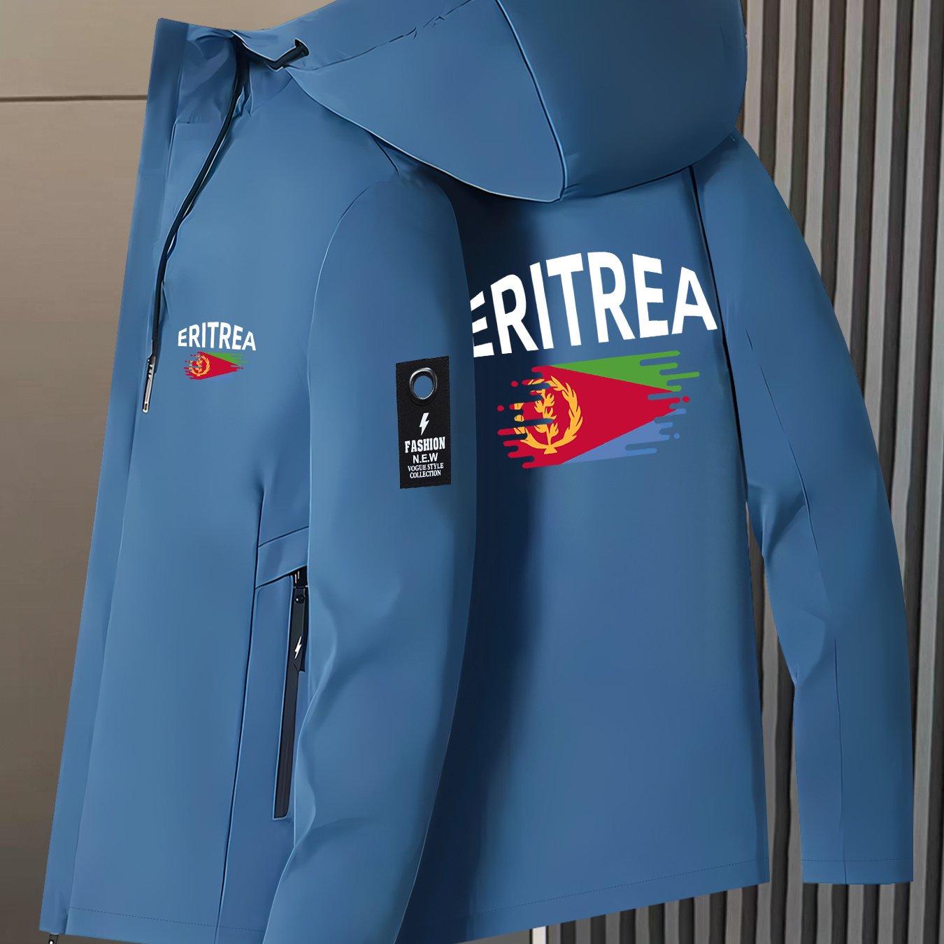 TEMU 's Jacket Design, Outdoor Hiking Wear, Unisex Outerwear