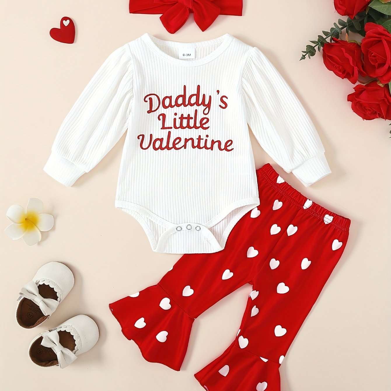 Valentines day outfits for baby clearance girl