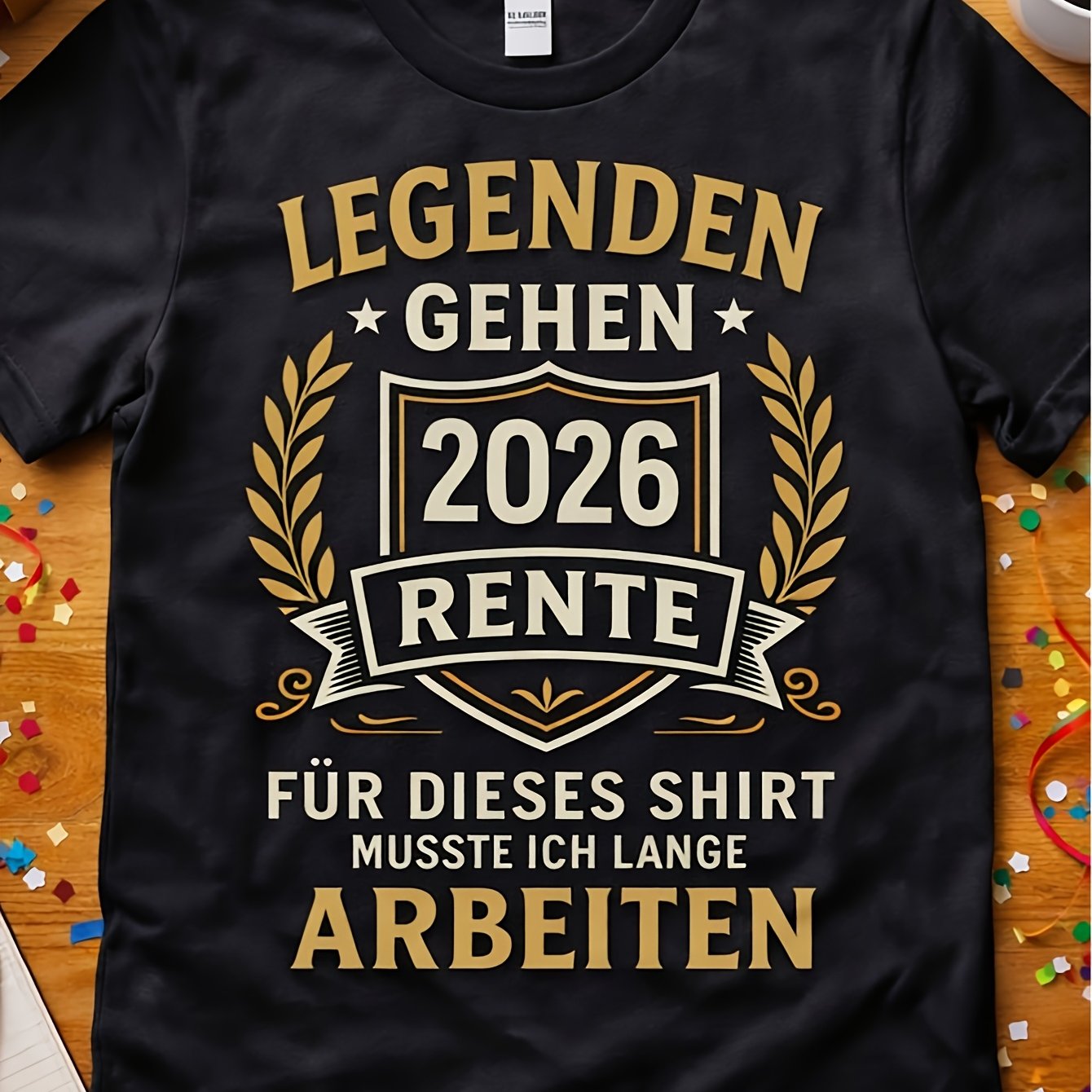 Funny New Style Pension 2026 Saying Go Retirement Humor Vintage Coat Of Design Golden Farewell Colleague Dad Grandpa Pensioner